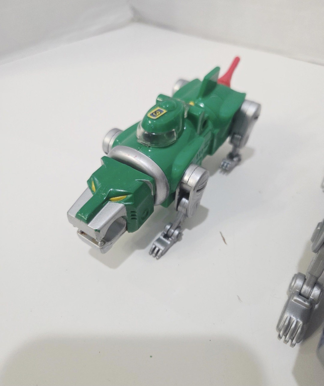 Voltron Mighty Lion Force Third Dimension Red, Green & Blue Lions Lot 1998