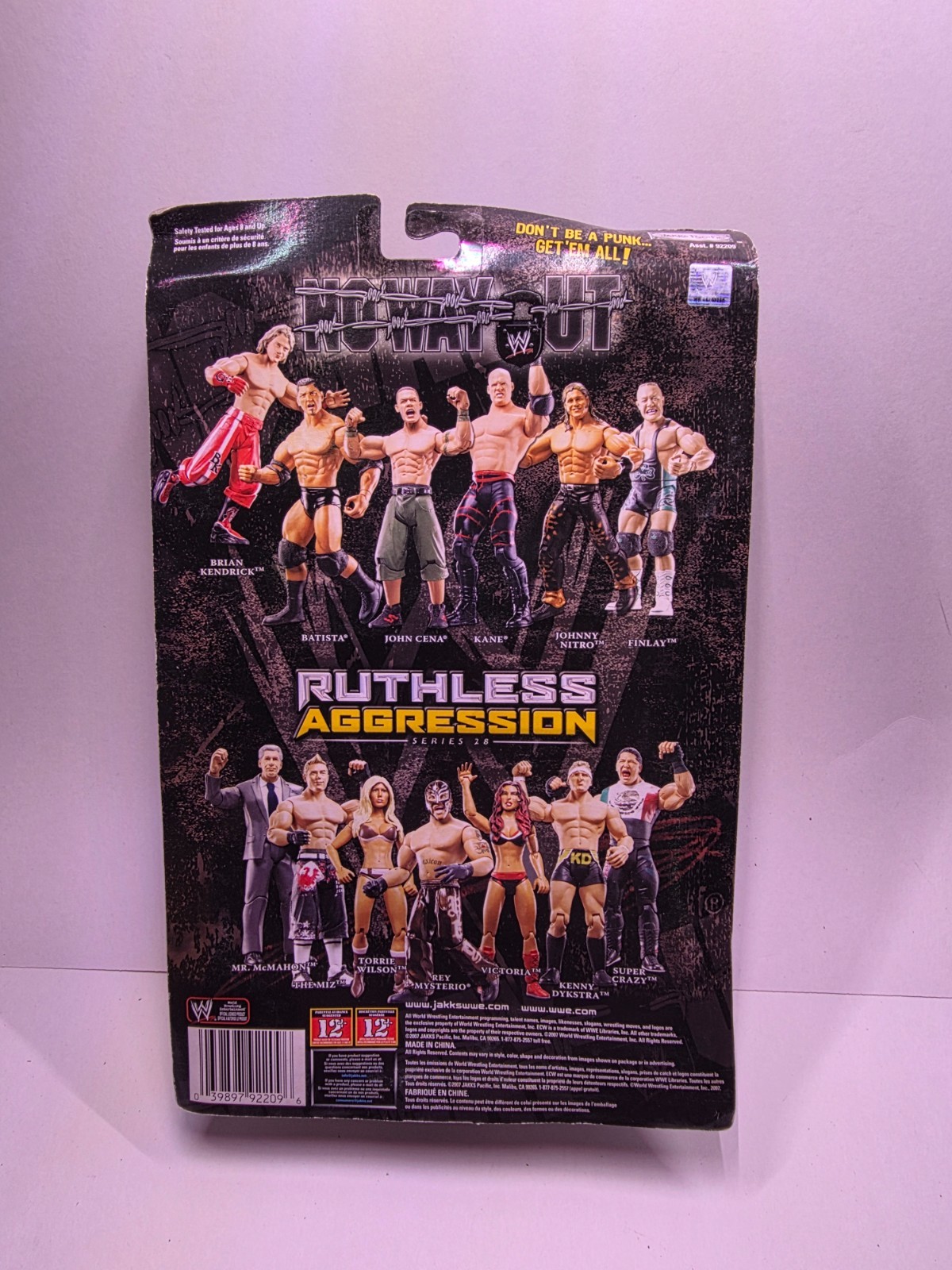 WWE Ruthless Aggression No Way Out John Cena Action Figure (NEW)
