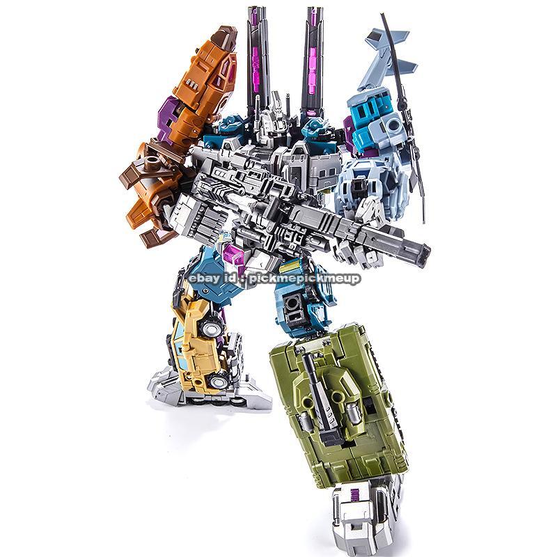 Pockets PT05 Bruticus 9in 5in1 Combination Action Figure Robot Toy Gift Collect