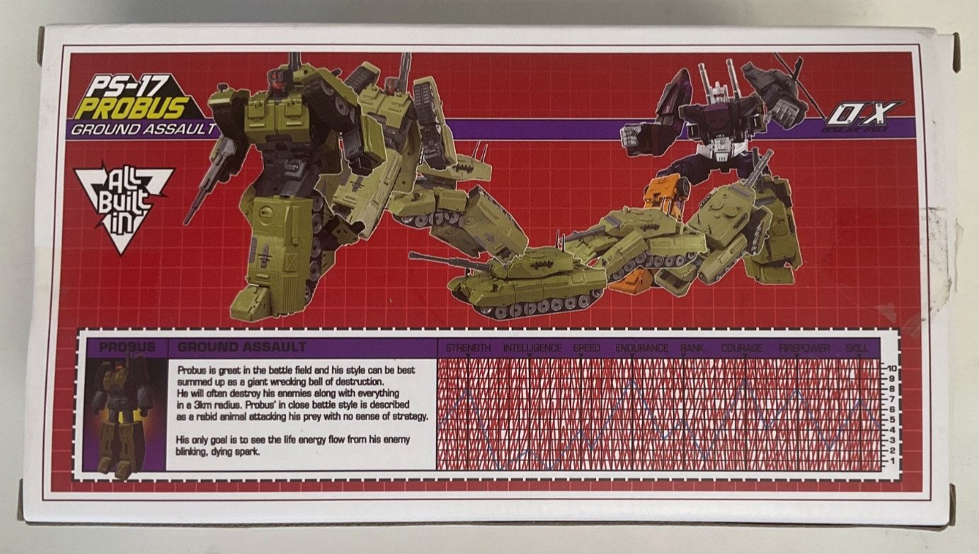 Ocular Max Perfection Series « Probus » PS-17 Ground Assualt – open box, great