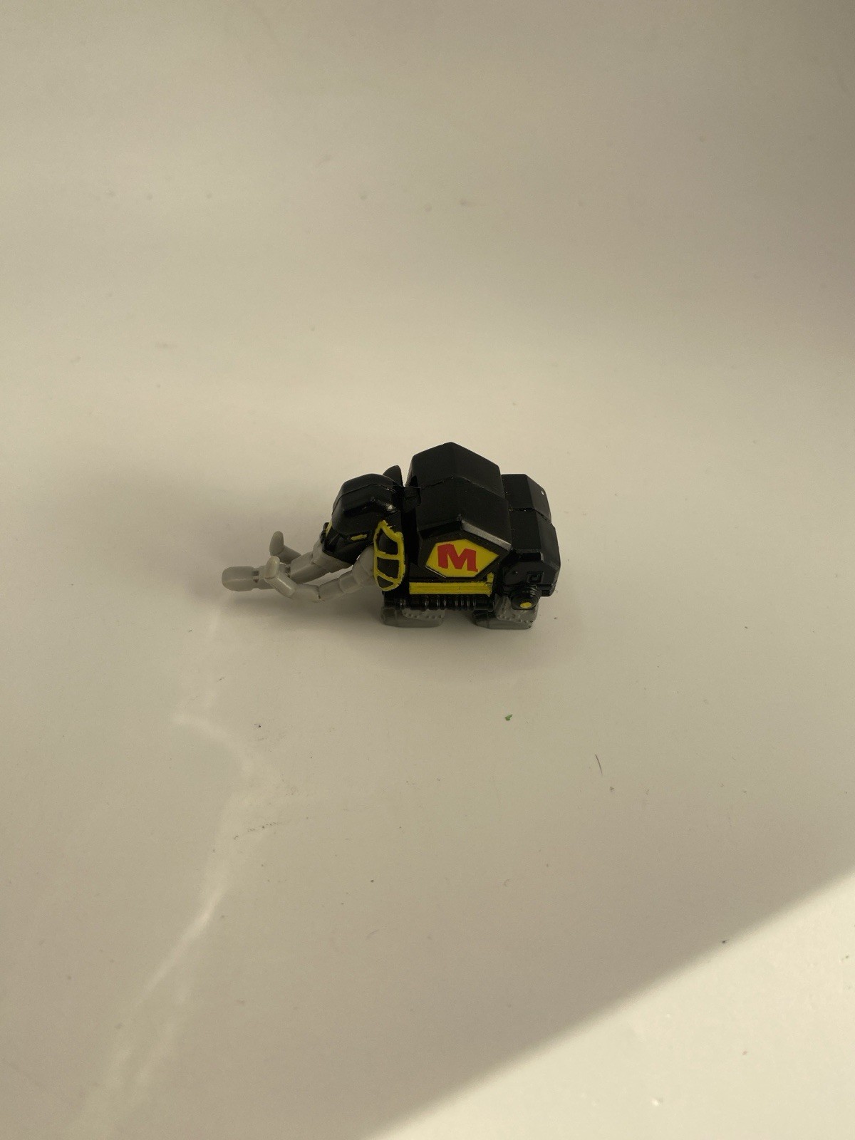Vintage MMPR Power Rangers Micro Machines Mastodon Zord Black Mini Figure 1994