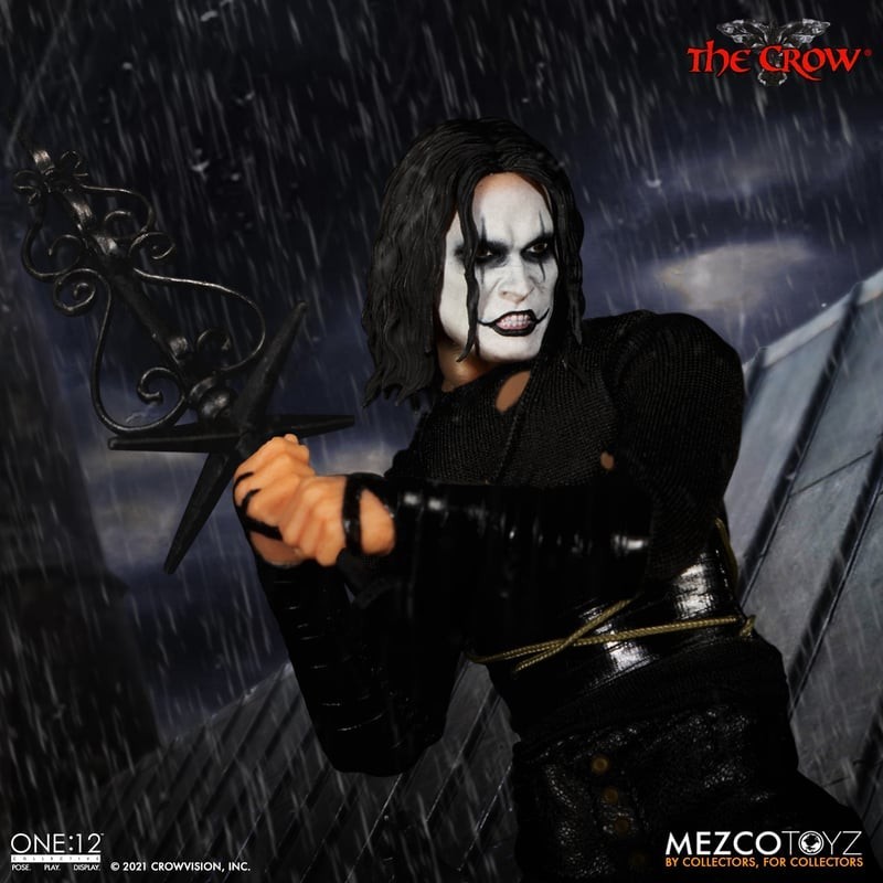Mezco One:12 Collective THE CROW Eric Draven Brandon Lee mib new sealed
