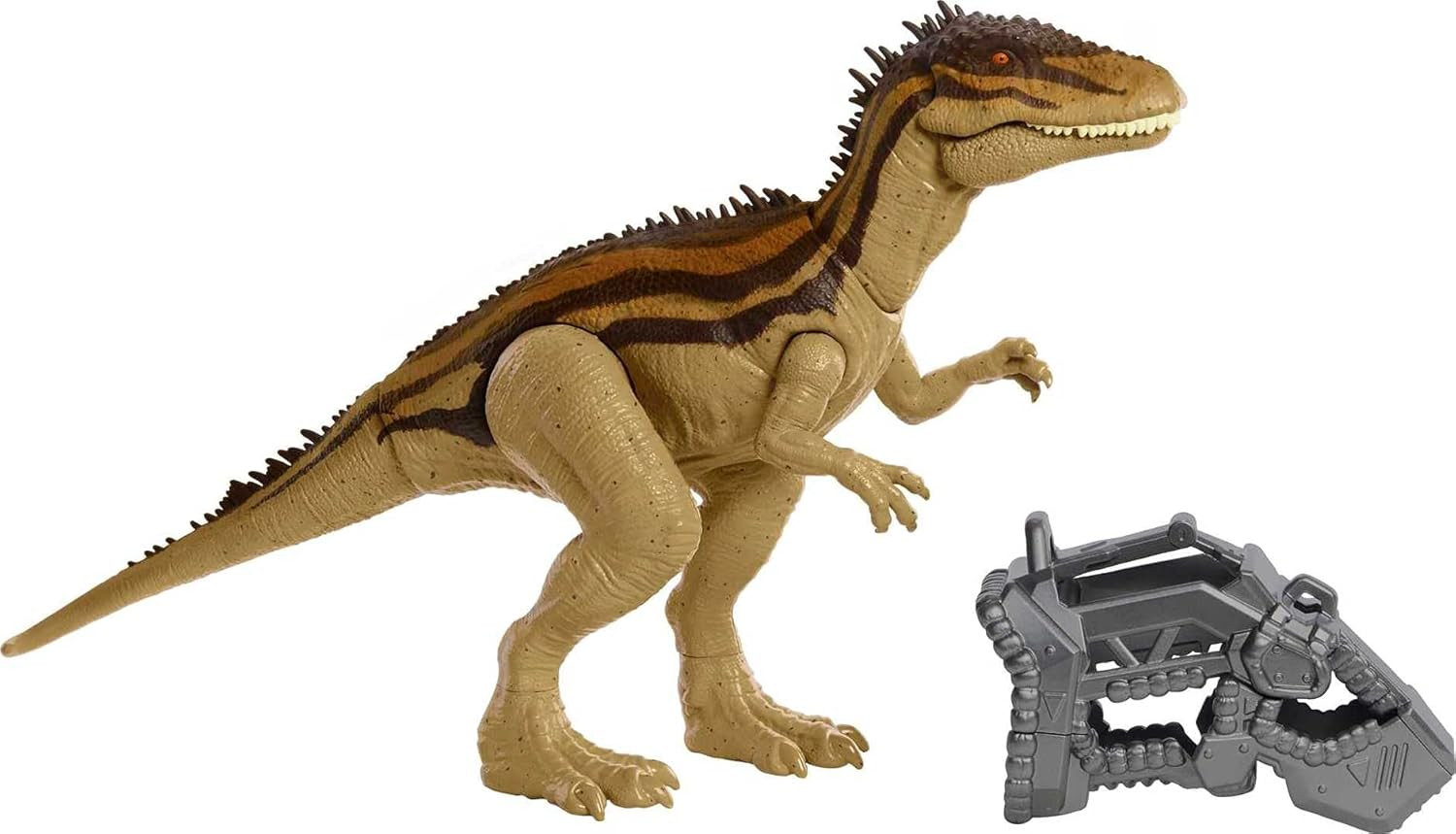 Jurassic World Mega Destroyers Dinosaur Action Figure, Carcharodontosaurus Brown