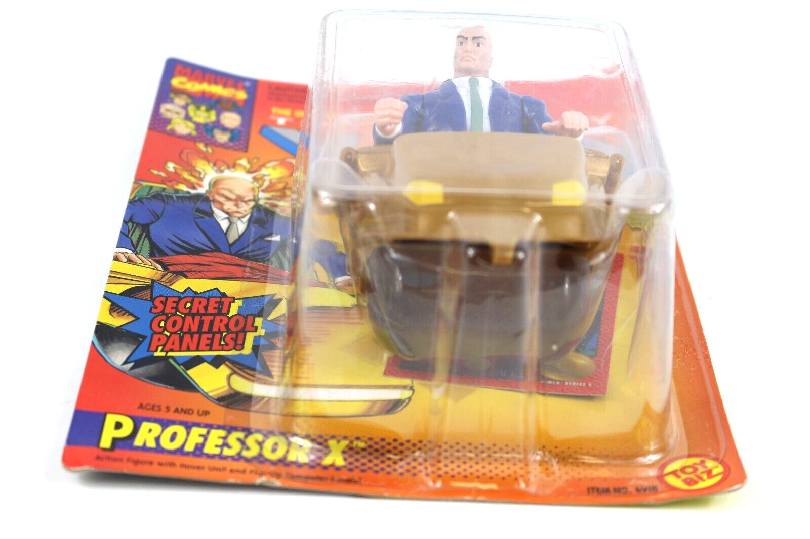 Vintage The Uncanny X-Men Professor X Toy Biz 1993 Mint on Card