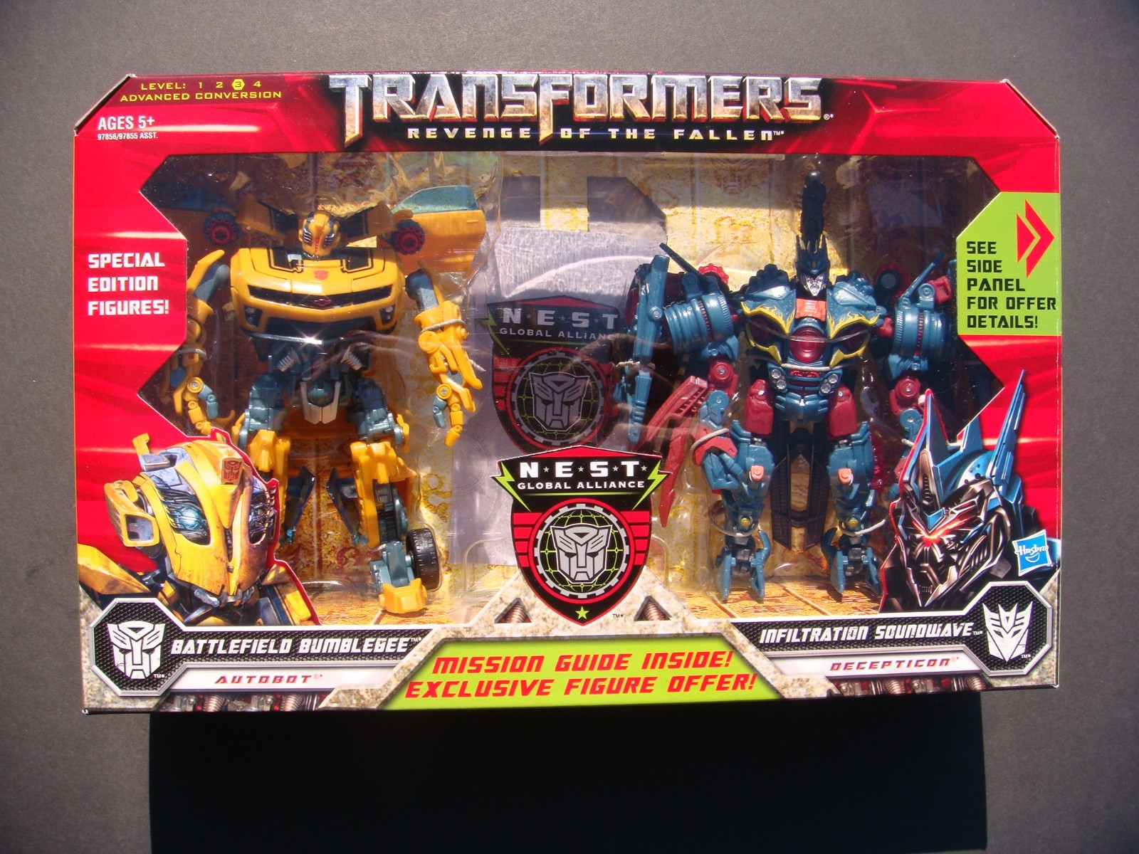 9 OPENED/SEALED* 100% COMPLETE TRANSFORMERS REVENGE OF THE FALLEN DELUXE CLASS