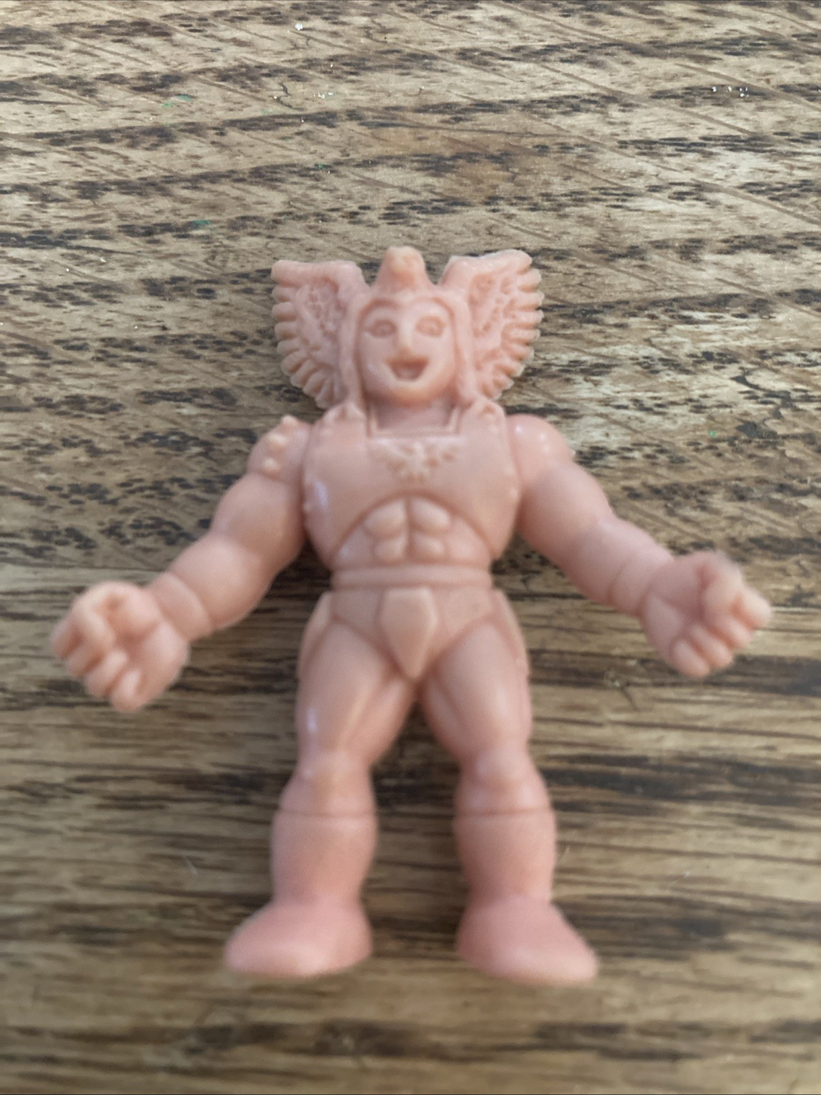 Vintage Mattel M.U.S.C.L.E. Men Kinnikuman Hawkman 050 Flesh Mini Figure