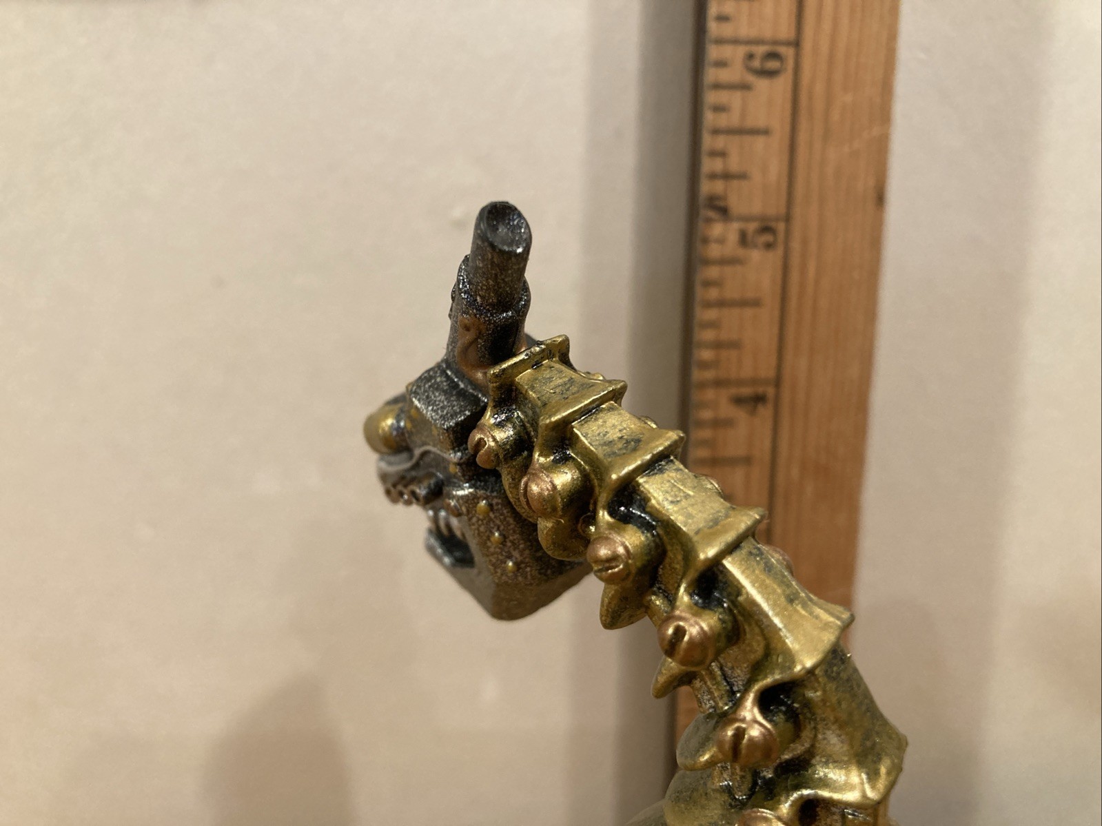 Safari LTD Steampunk Copper Clockwork Robot Dragon Figure 2019 – no tail