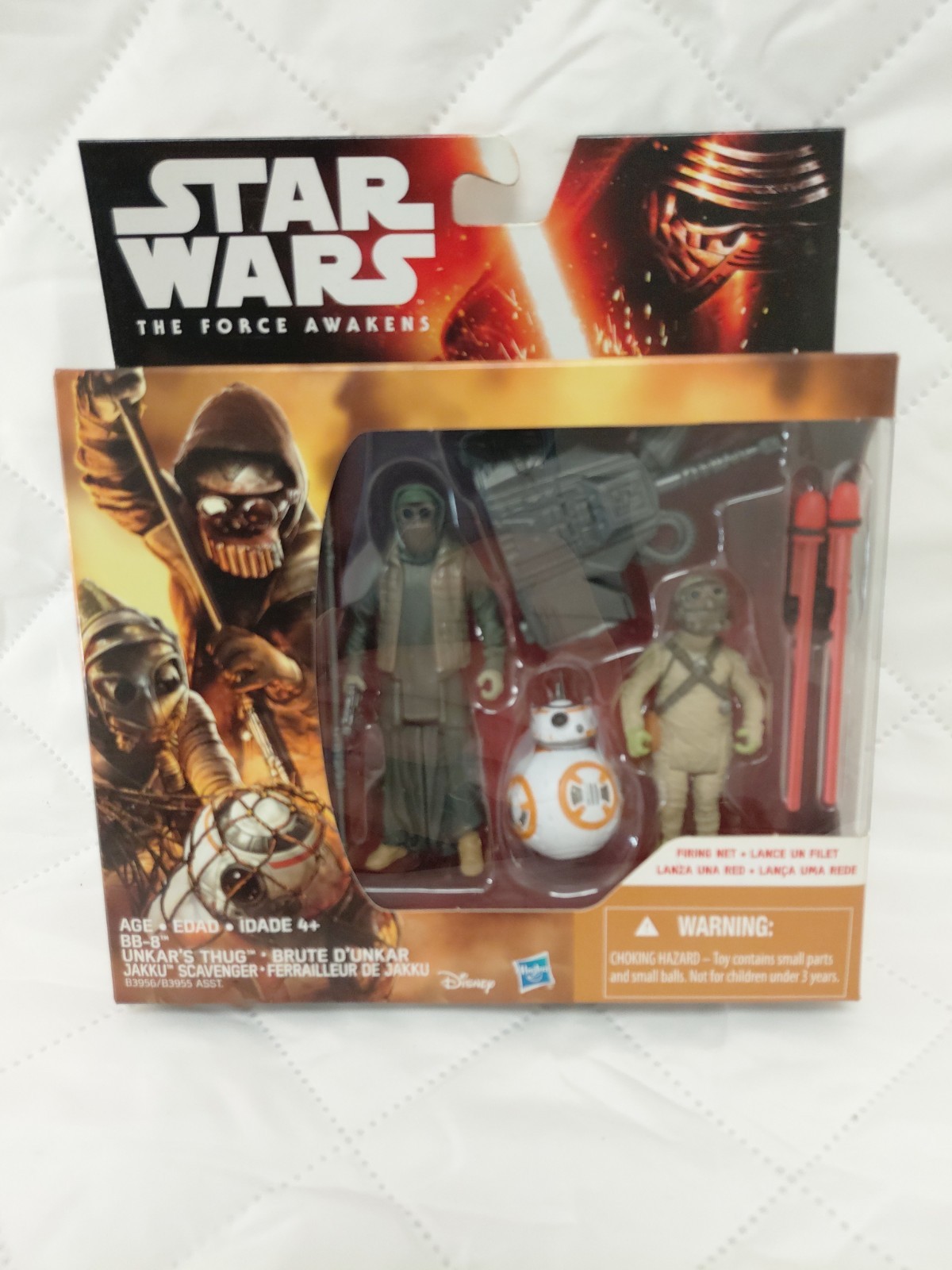 Star Wars The Force Awakens BB-8 + Unkar&rsquo;s Thug + Jakku Scavenger Action Figure