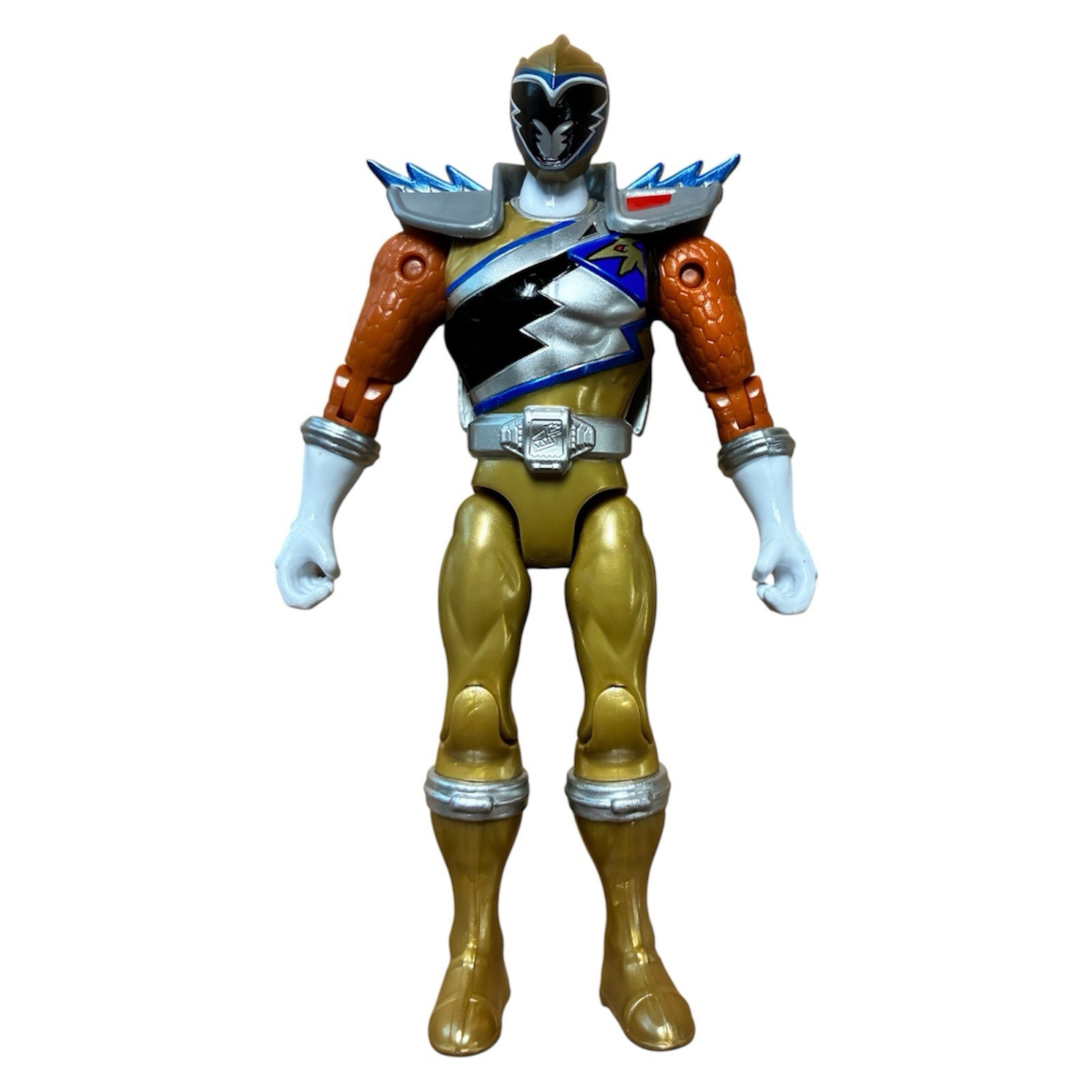 Power Rangers Dino Charge Gold Action Hero Figure Bandai 5&Prime; Loose #42209