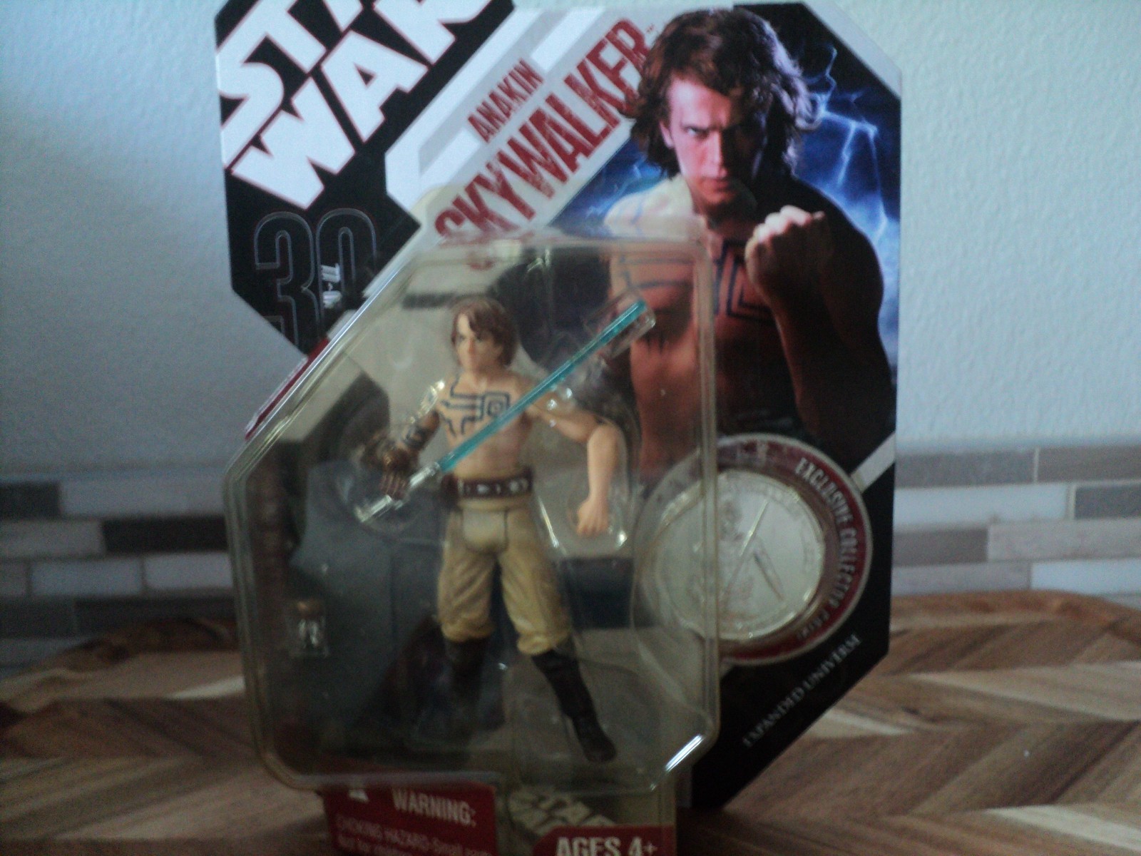 Star Wars 30th Anniversary Expanded Universe Anakin Skywalker W/ Coin