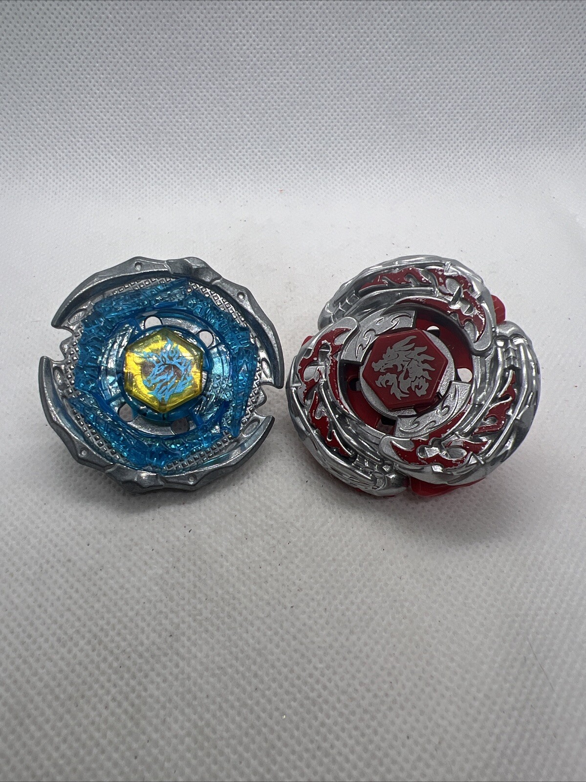 Forbidden Striker and L Drago Destructor Beyblade 2 Pack Lot Hasbro Metal Fury