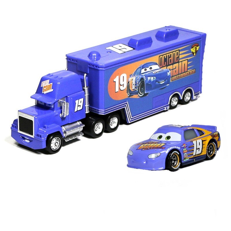 Disney Pixar Cars Bobby Swift Mack & Hauler Truck Diecast Toys Car