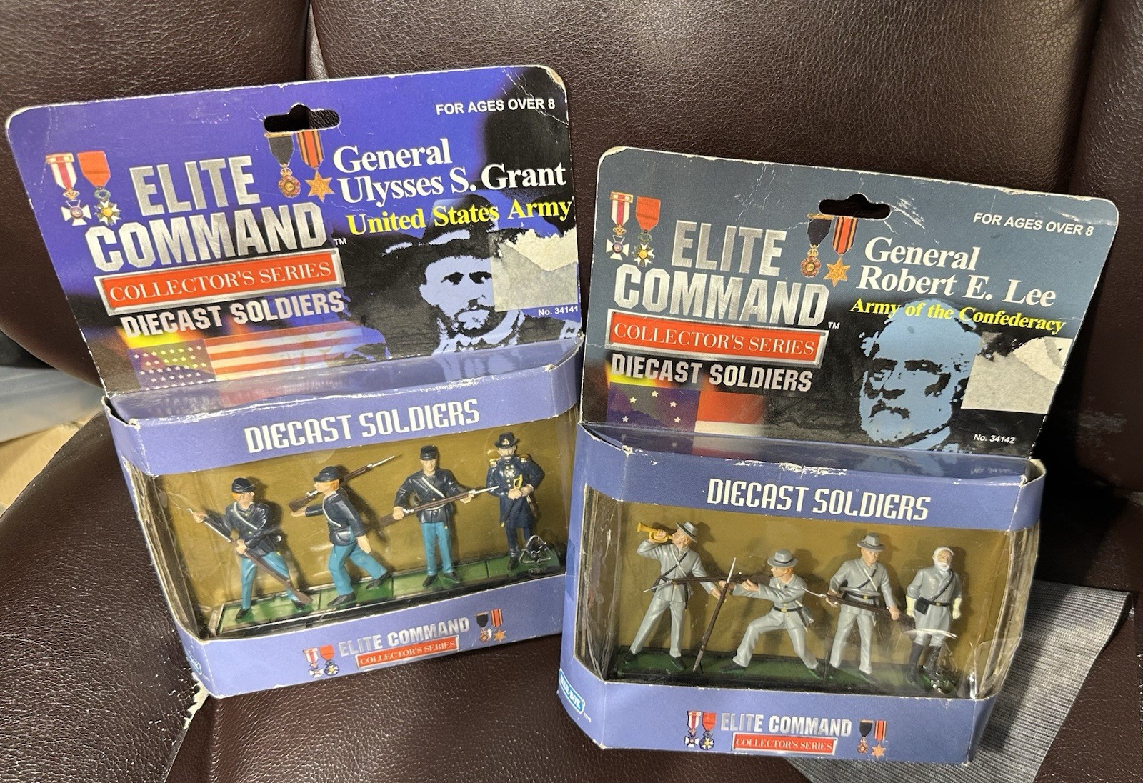 Elite Command Collectors Series General Robert E. Lee & Ulysses S Grant Diecast