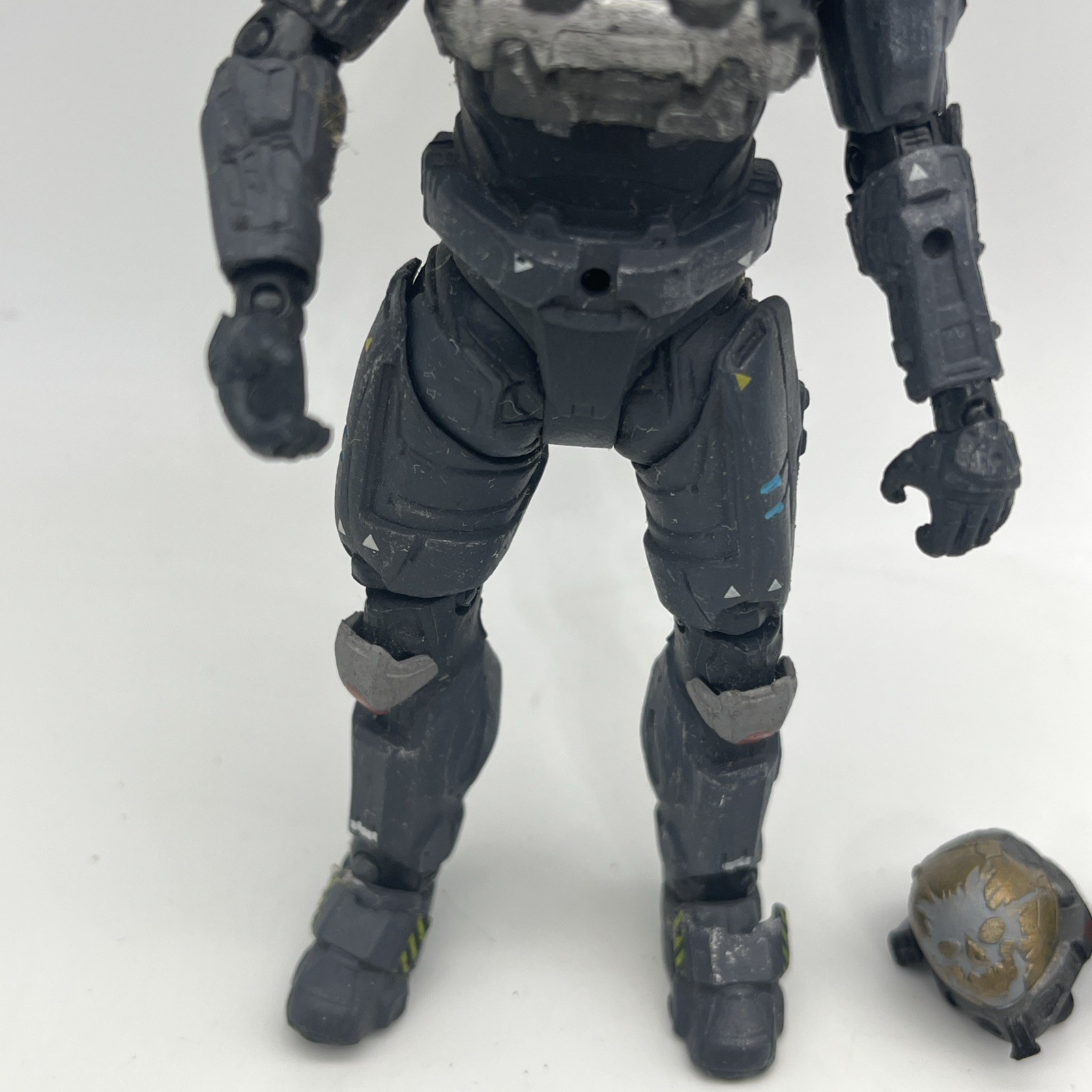 Halo Reach Spartan Grenadier Commando/Scout/Eva STEEL ARMOR PACK Mcfarlane RARE