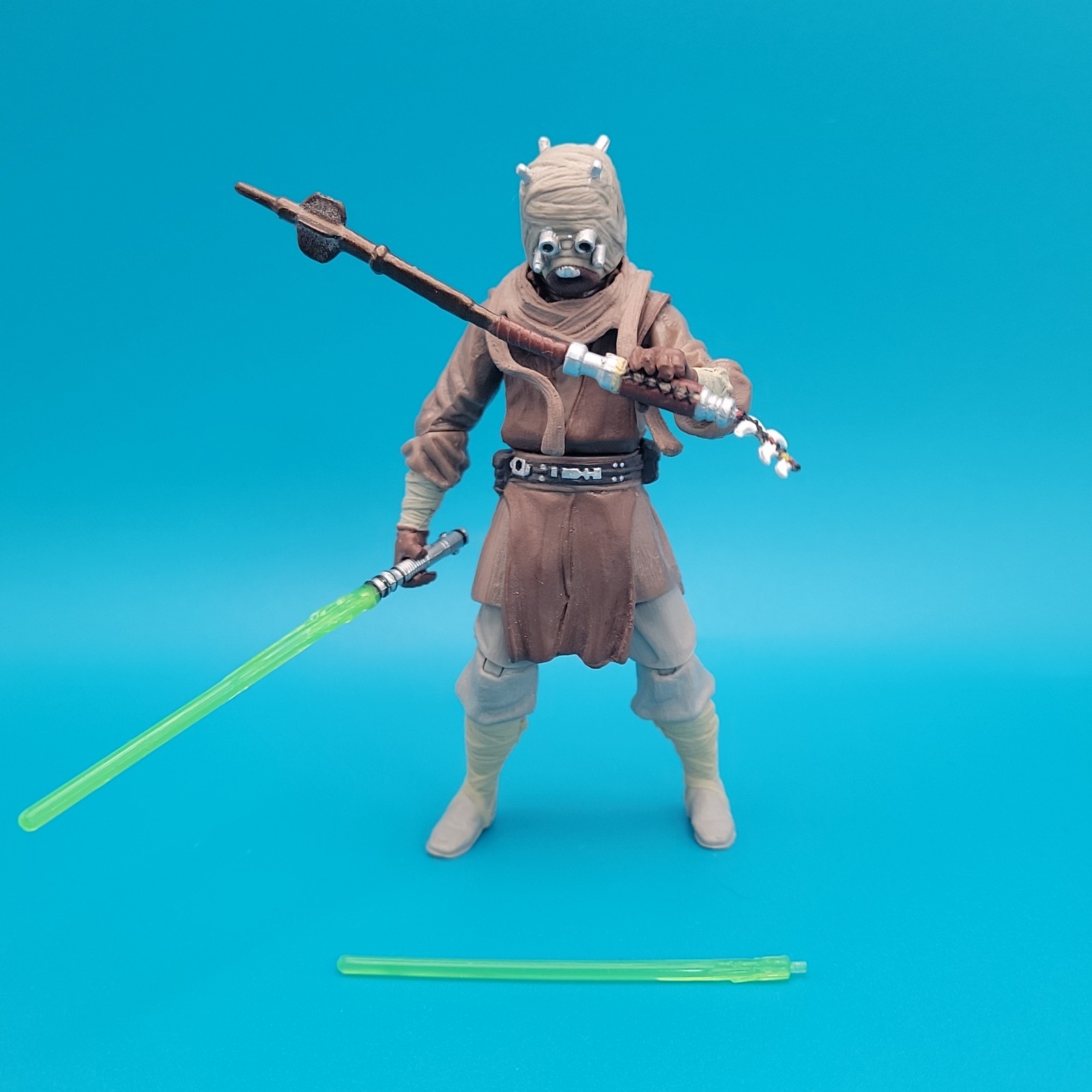 Star Wars 3.75&Prime; 30th Anniversary Comic Pack A&rsquo;Sharad Hett Jedi Loose Complete