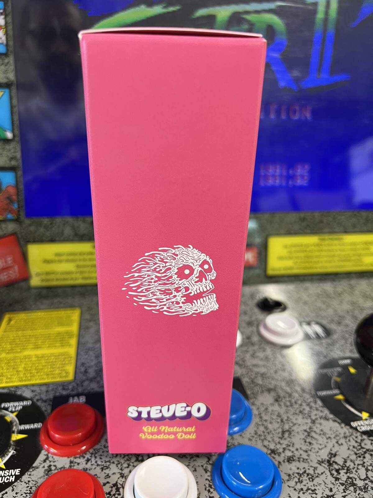 Liquid Death All Natural Steve-O Voodoo Doll w/Real Hair! LIMITED Sold Out!