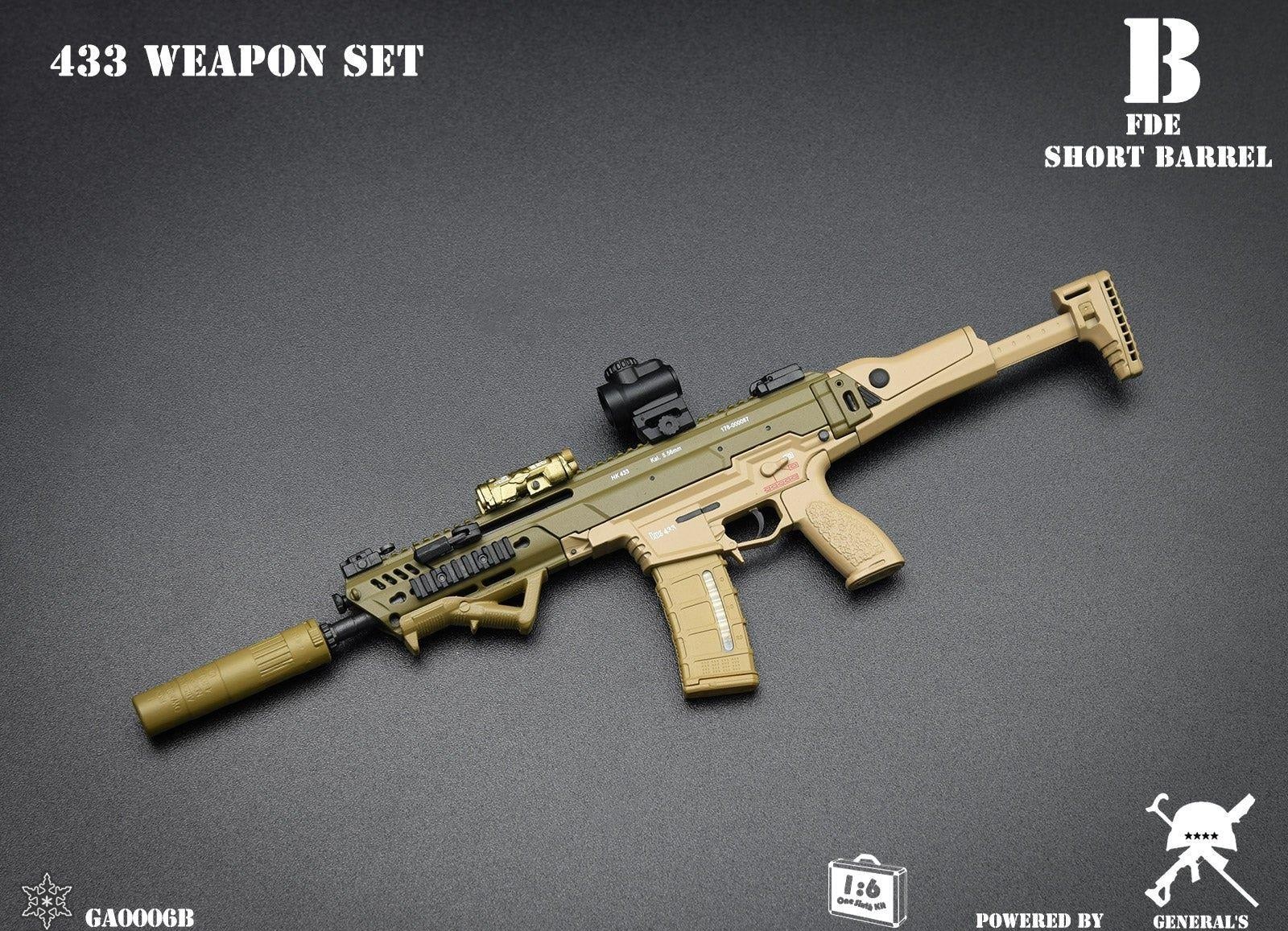 1/6 Scale 433 Weapon Set Version B – MINT IN BOX