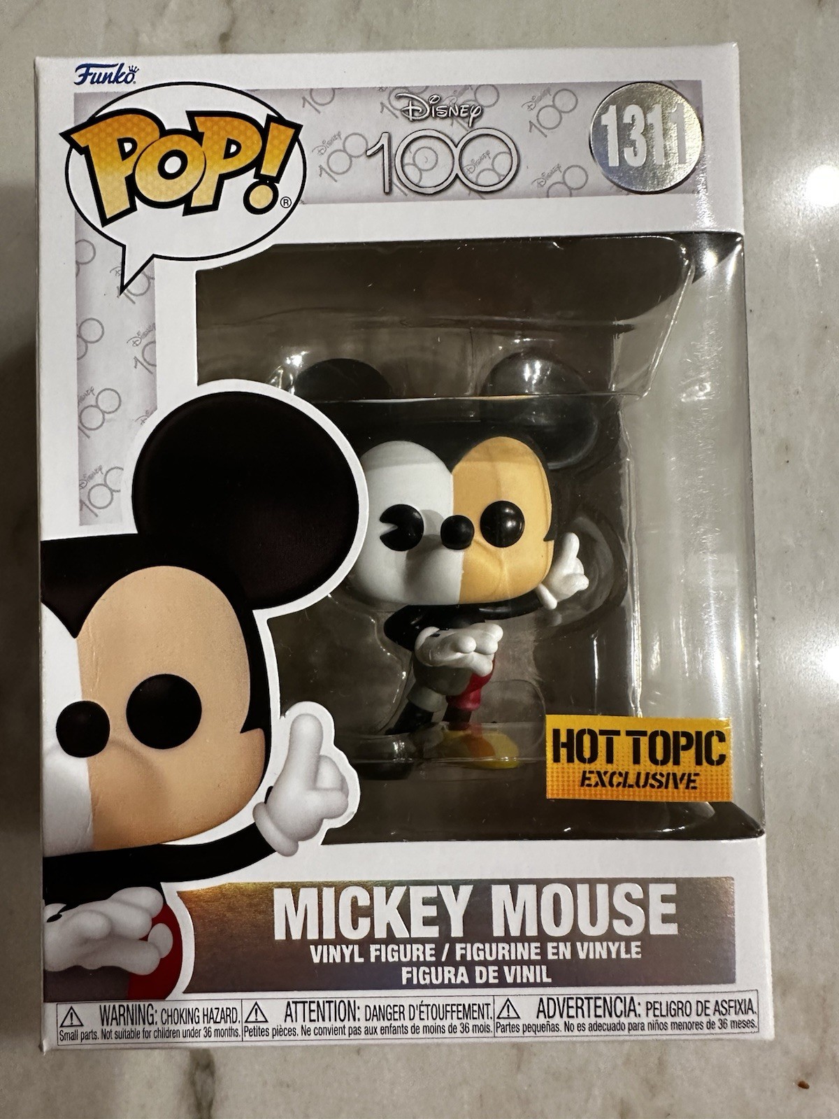 Funko Pop! Vinyl: Disney – Mickey Mouse – Hot Topic (Exclusive) #1311