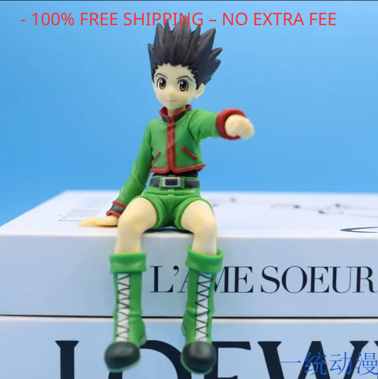 Hunter X Hunter – Gon & Killua ( 13cm ) Cute Anime Action Figure PVC Sitting Toy