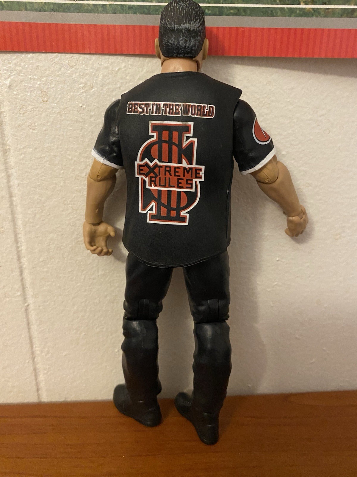 WWE Mattel Shane McMahon 2017 Basic Extreme Rules Shirt Mint Quick Shipping!!