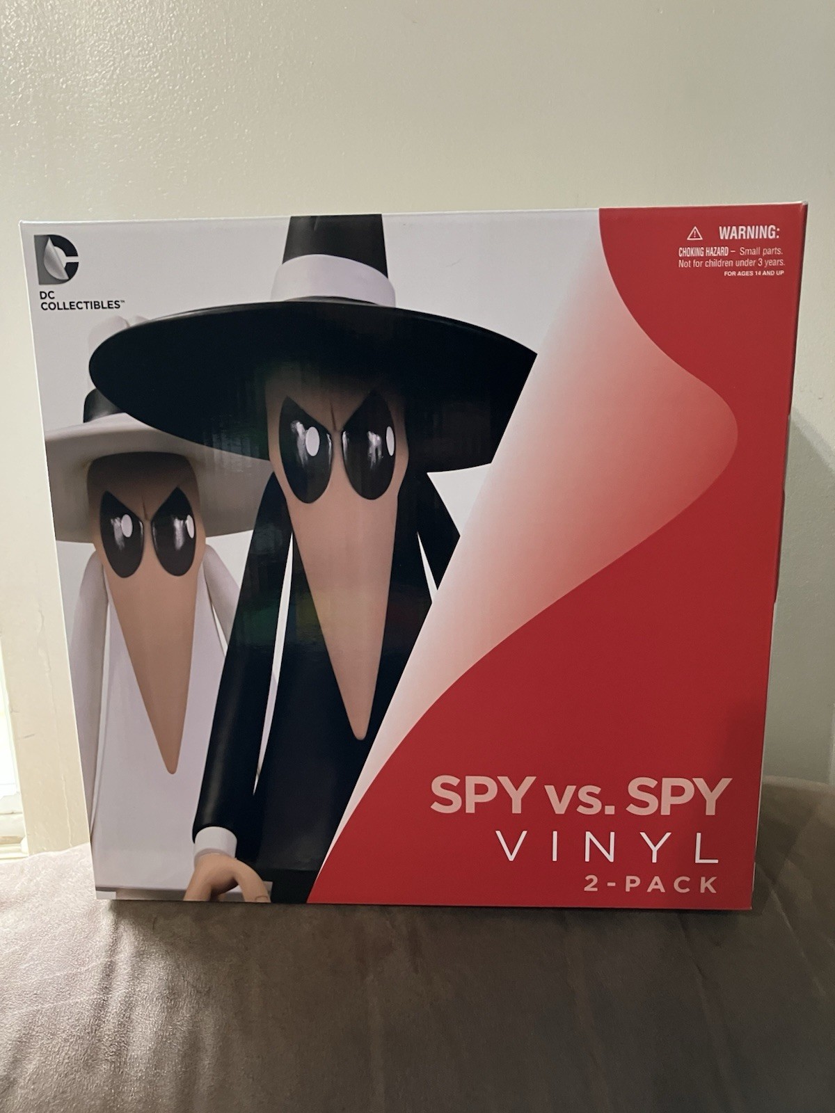 Spy vs. Spy Vinyl 2-pack Mad Magazine DC Collectibles 2012 OPENBox