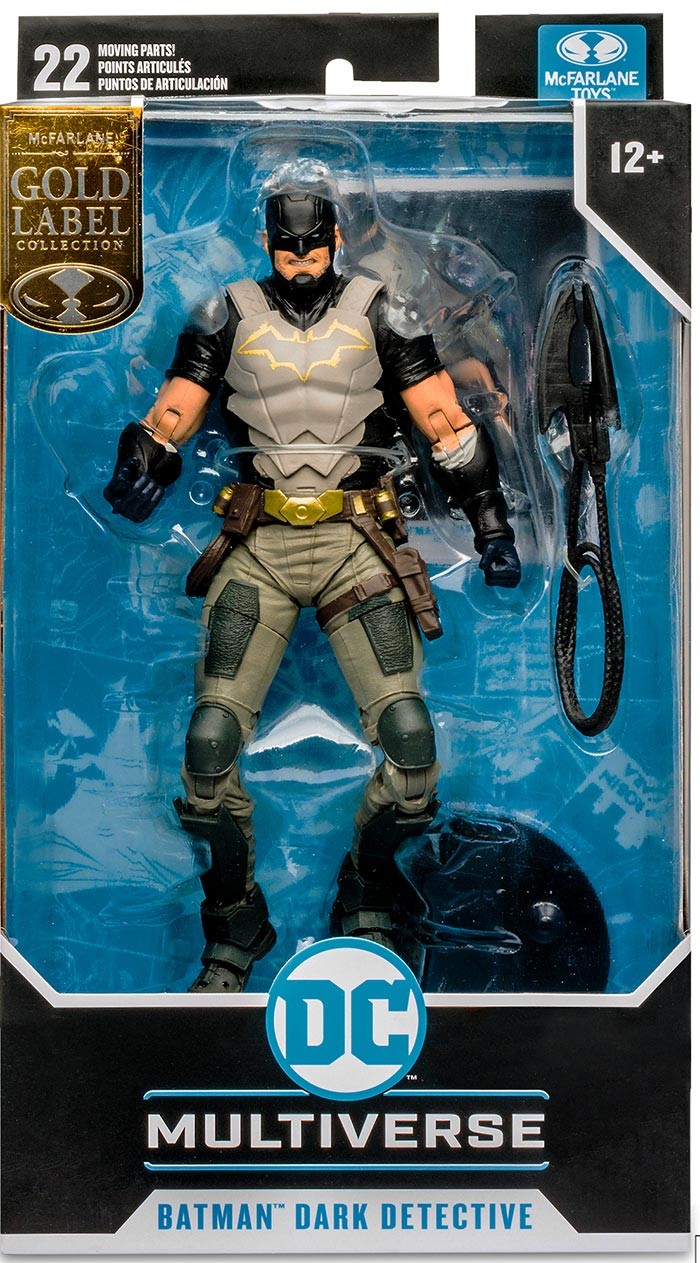 DC Multiverse Comic 7 Inch Figure Batman – Batman Dark Detective (Gold Label)