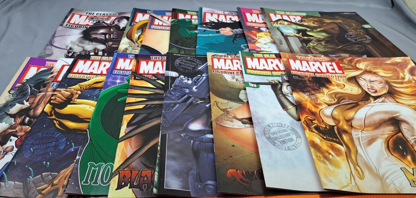 Random Comic Book Lot Of 16 Super Hero Comics All Different The Classic Marvel.
