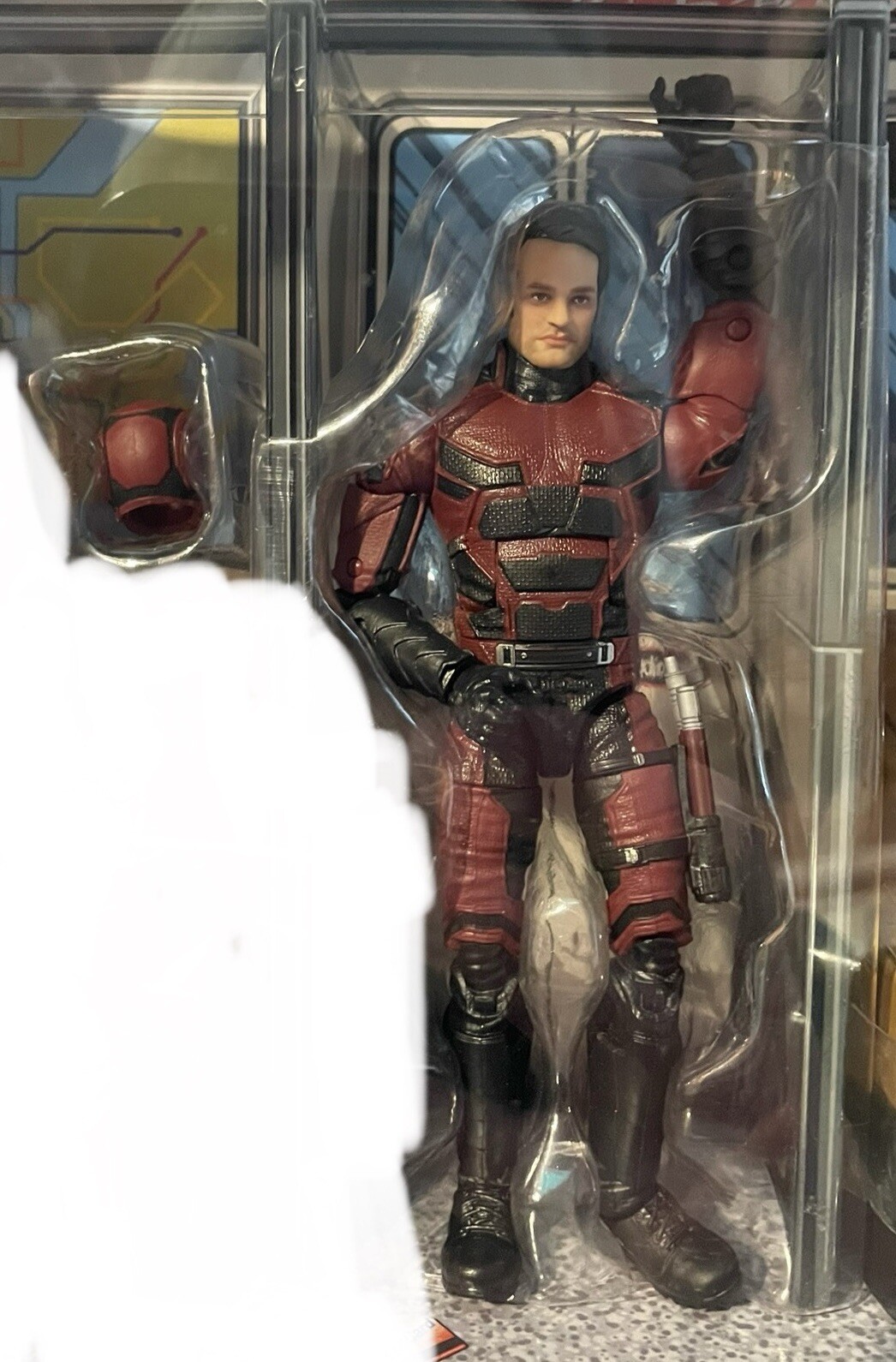 Marvel Legends 6&Prime; Defenders Matt Murdock Daredevil Netflix SDCC Charlie Cox Head