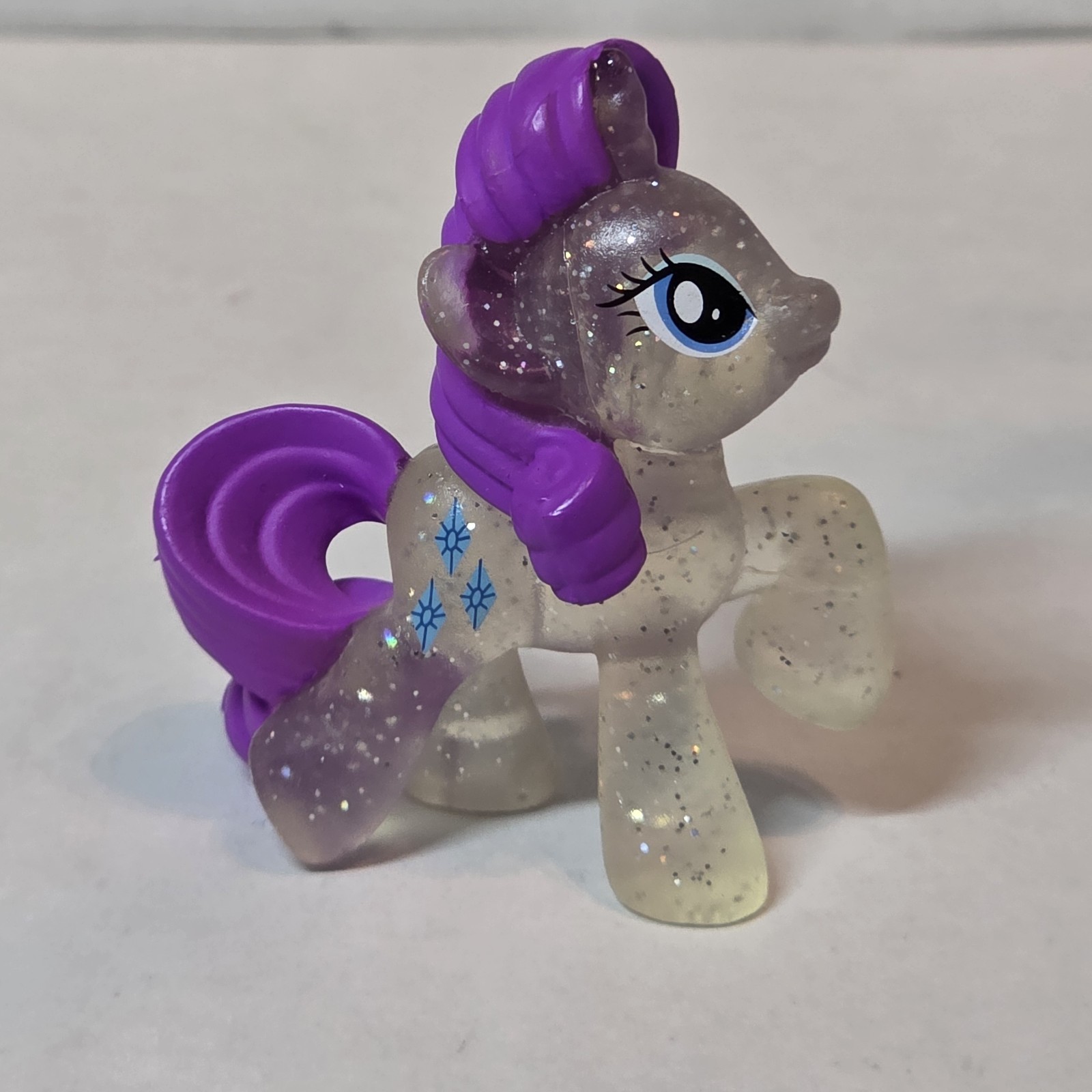 My Little Pony Rarity Translucent Glitter Mini Figure 2&Prime; MLP