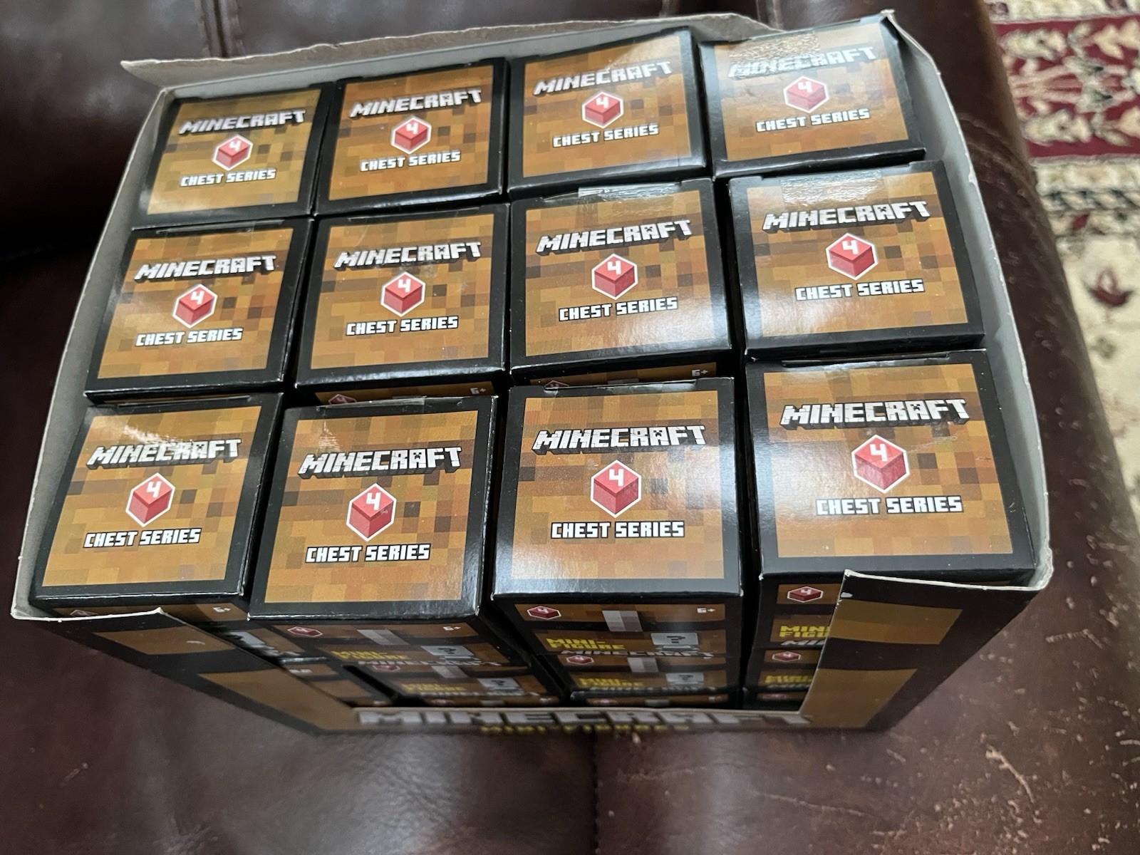 Minecraft Chest Series 4 Red Case Of 36