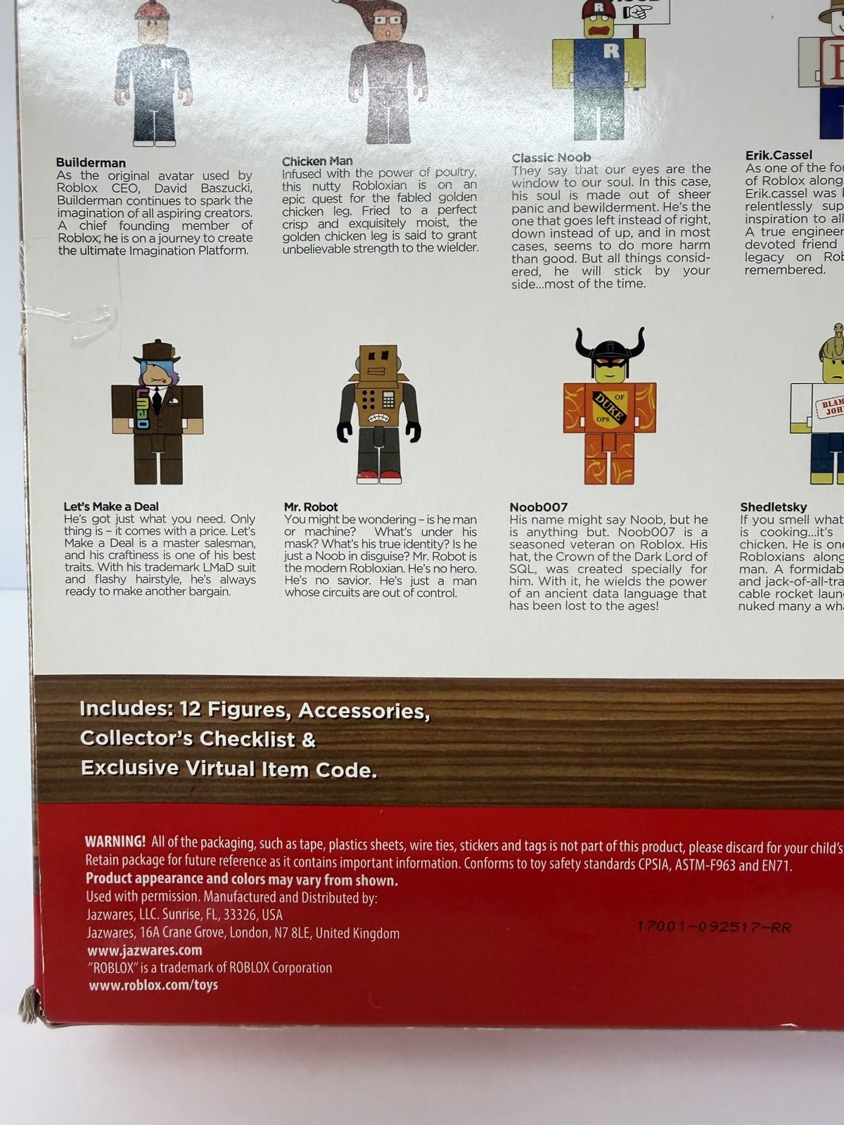 Roblox Classics Series 1 Ultimate Collectors Set 12 Figures And Accessories New