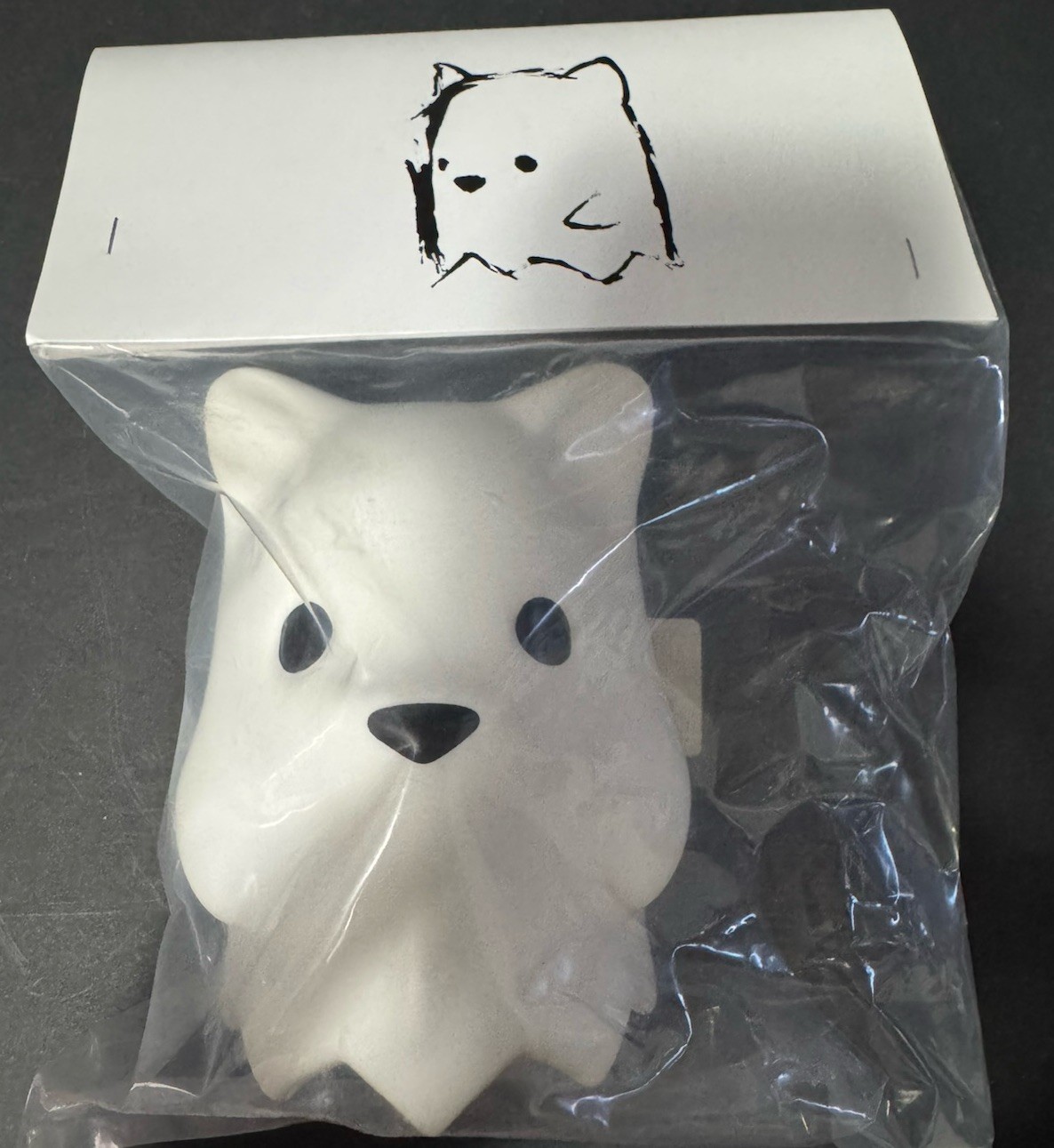 LUKE CHUEH XL White Ghostbear Vinyl Figure