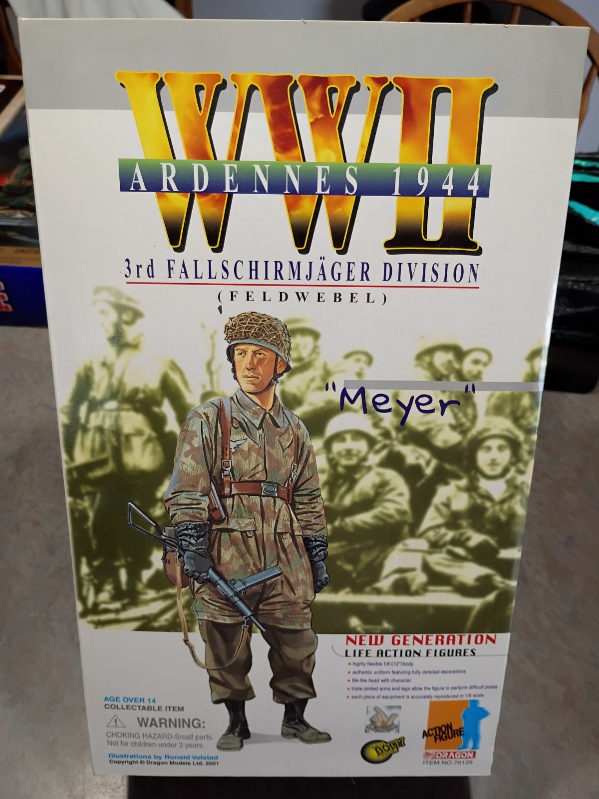 WWII Ardennes 1944 Germany solider 12&Prime; action figure Meyer / Dragon