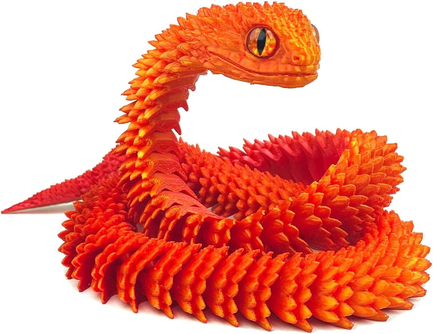 Easter Basket Essential: 24in 3D Printed Snake Fidget Toy for All Occasions
