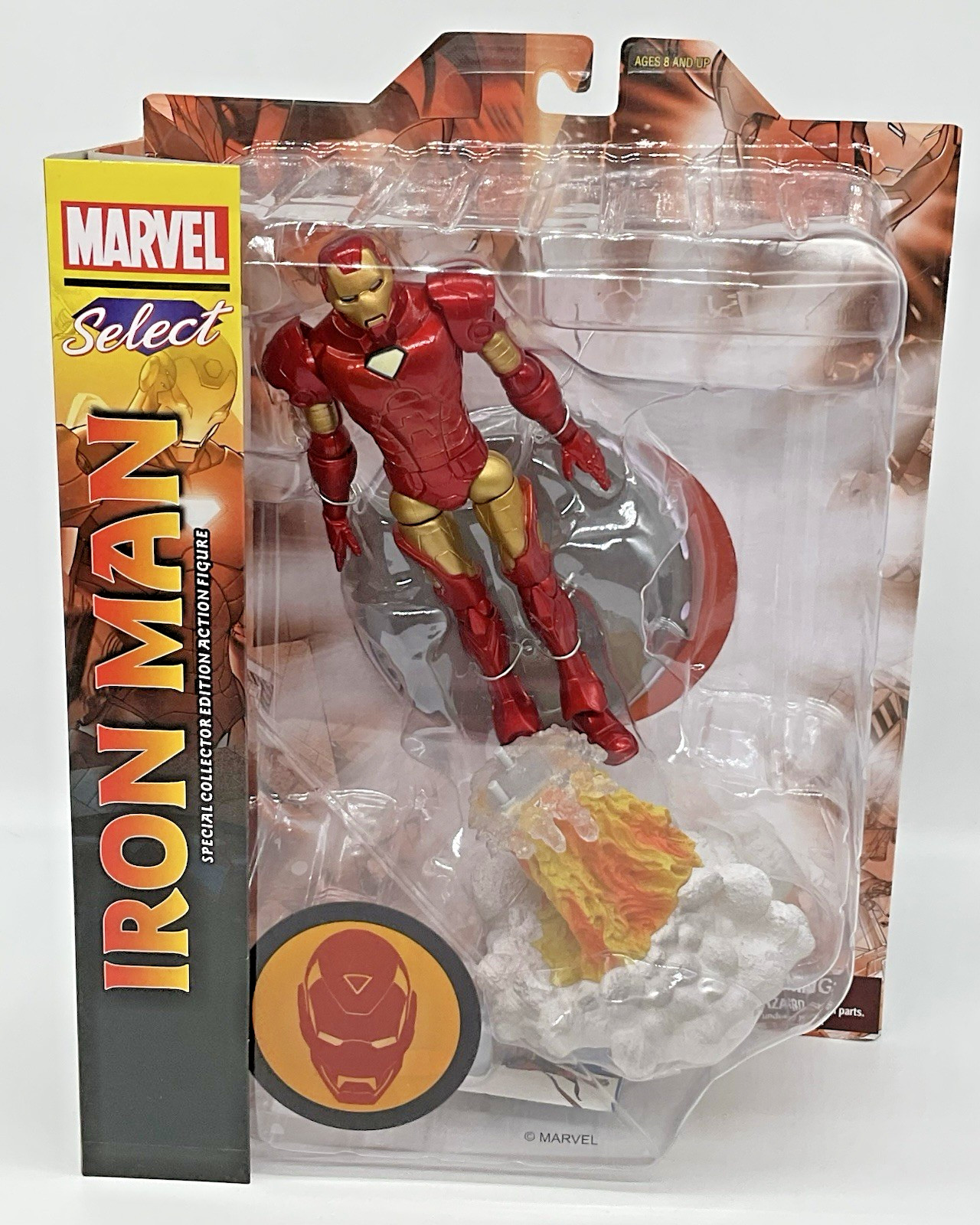 Marvel Select Iron Man Action Figure Diamond Select Toys Collector&rsquo;s Edit 7 inch