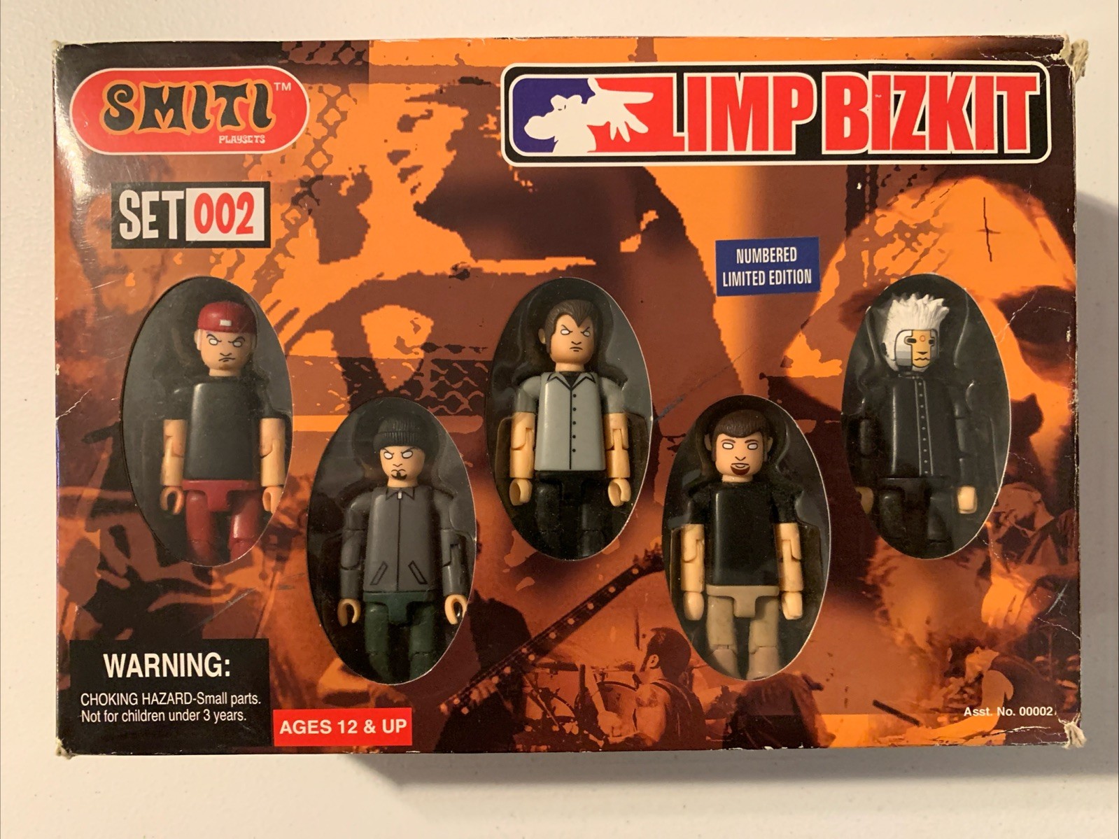 Limp Bizkit Limited Edition Smiti Set 002 Fred Durst 2001 Used / Open Box