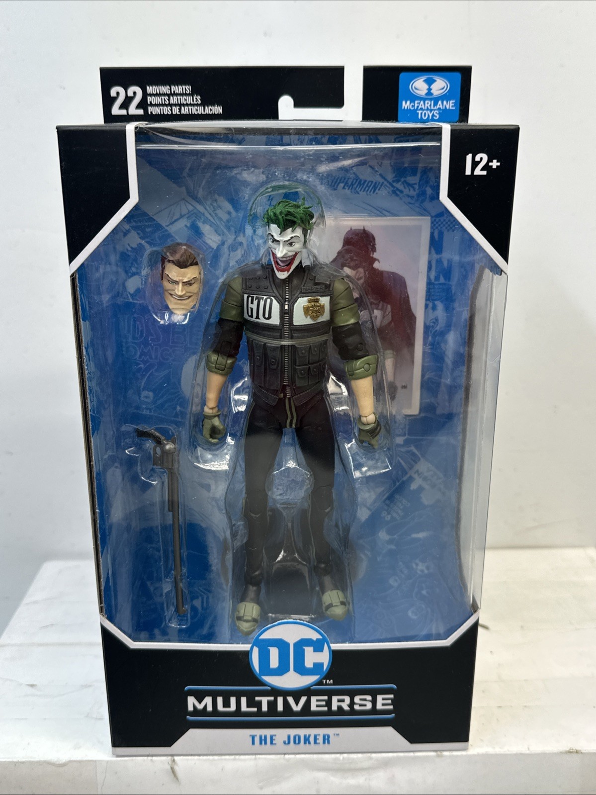 McFarlane Toys DC Multiverse The Joker Gotham Police Swat Batman White Knight