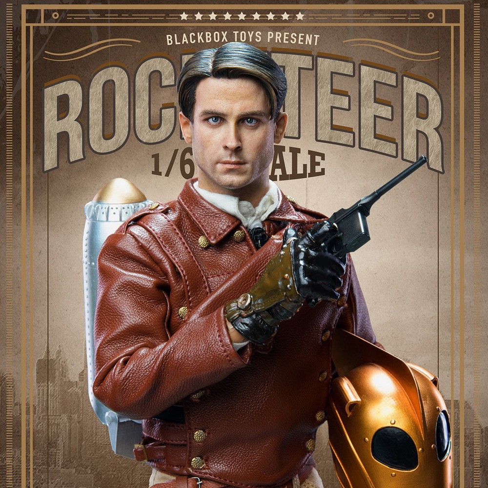 BLACKBOX The Rocketeer Pilot 12in Action Figure Doll Model BBT9023 Normal Ver.