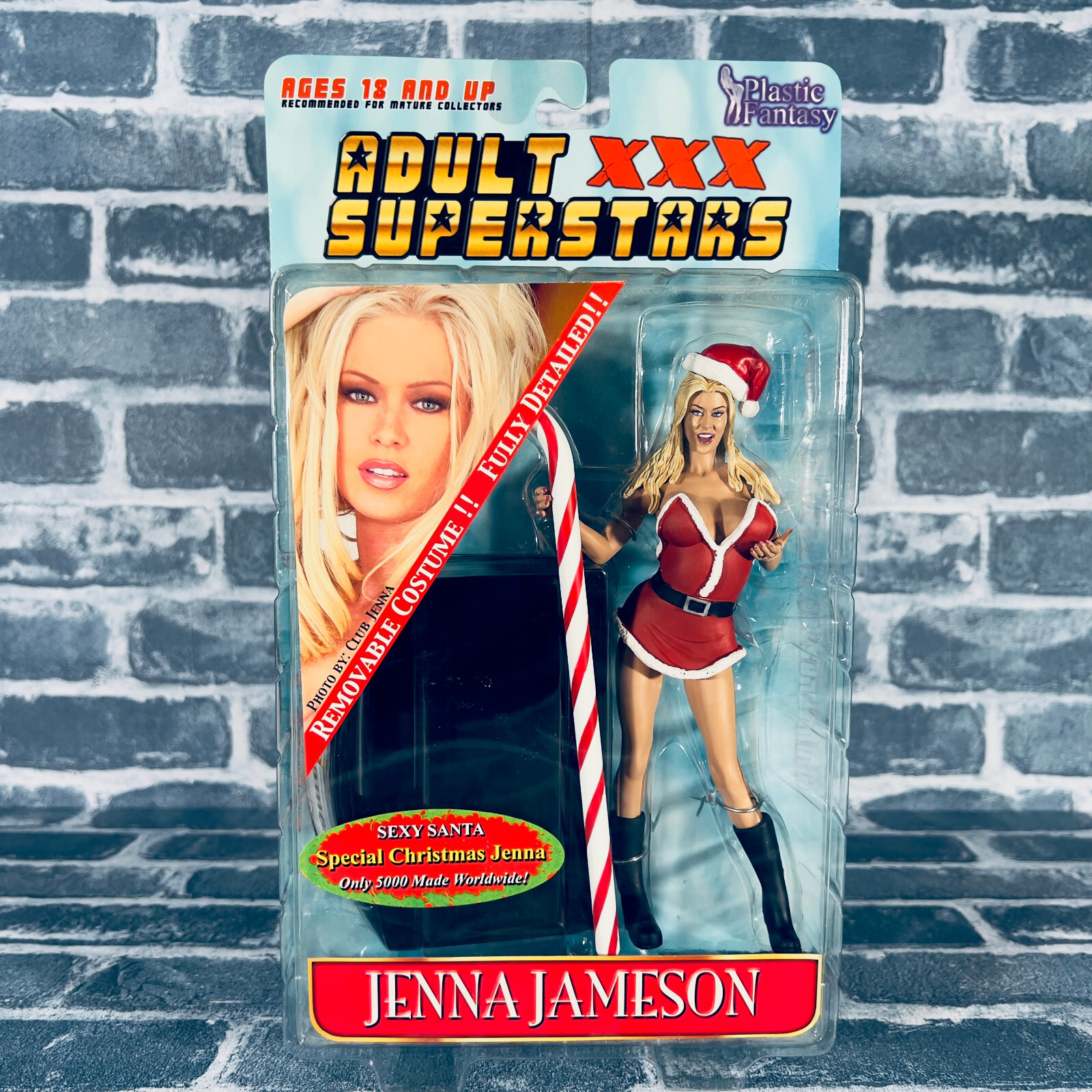 PLASTIC FANTASY ADULT XXX SUPERSTARS SERIES 1 FULL SET with SEXY SANTA VARIANT!!