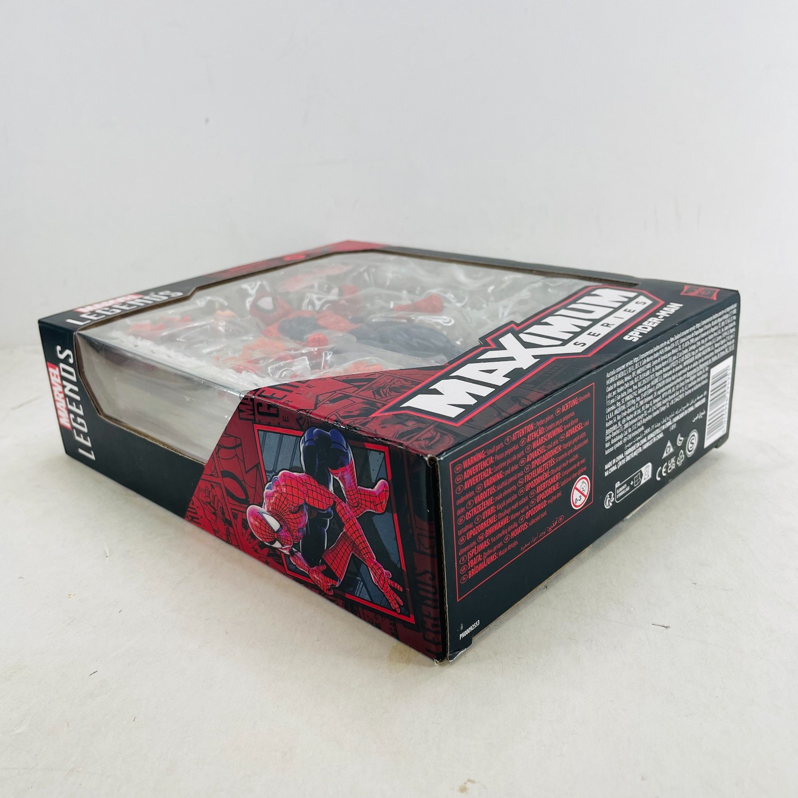 Marvel Legends Spider-Man Maximum Series w/Spider Web 5.5&Prime; Action Figure Toy