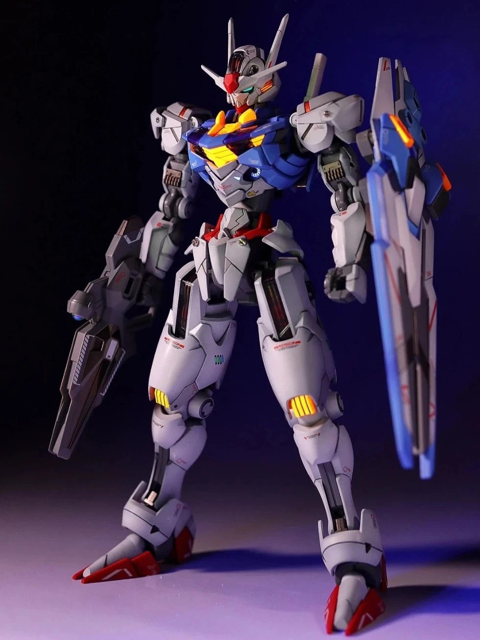 The Witch From Mercury Figure AERIAL Action Figure HG1/144 Assembly Model