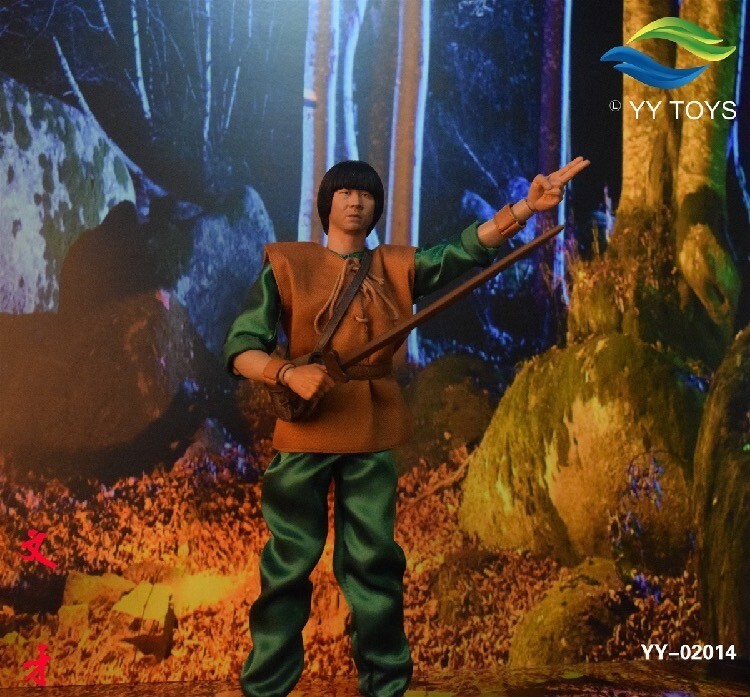 1/6 YY TOYS YY-02014 China Qing Dynasty Mr Zombie WenCai Action Figure In Stock