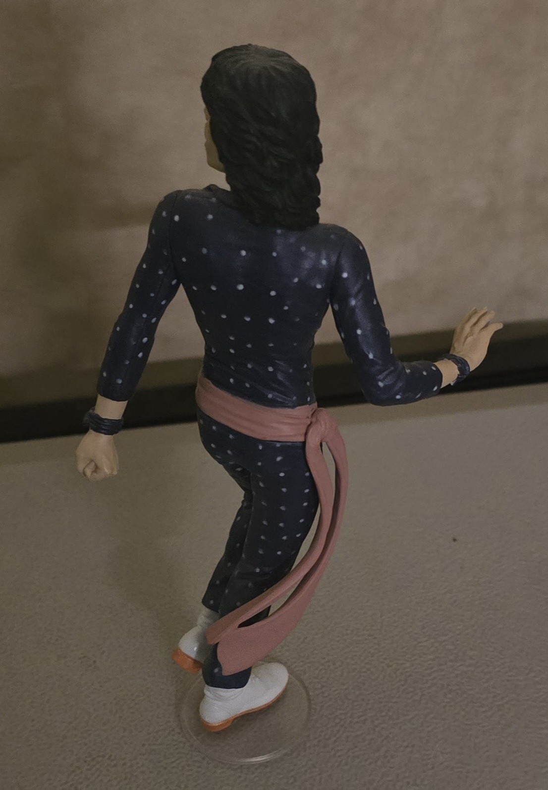 7&Prime; Mick Jagger Action Figure With Original Round Base and Original Box