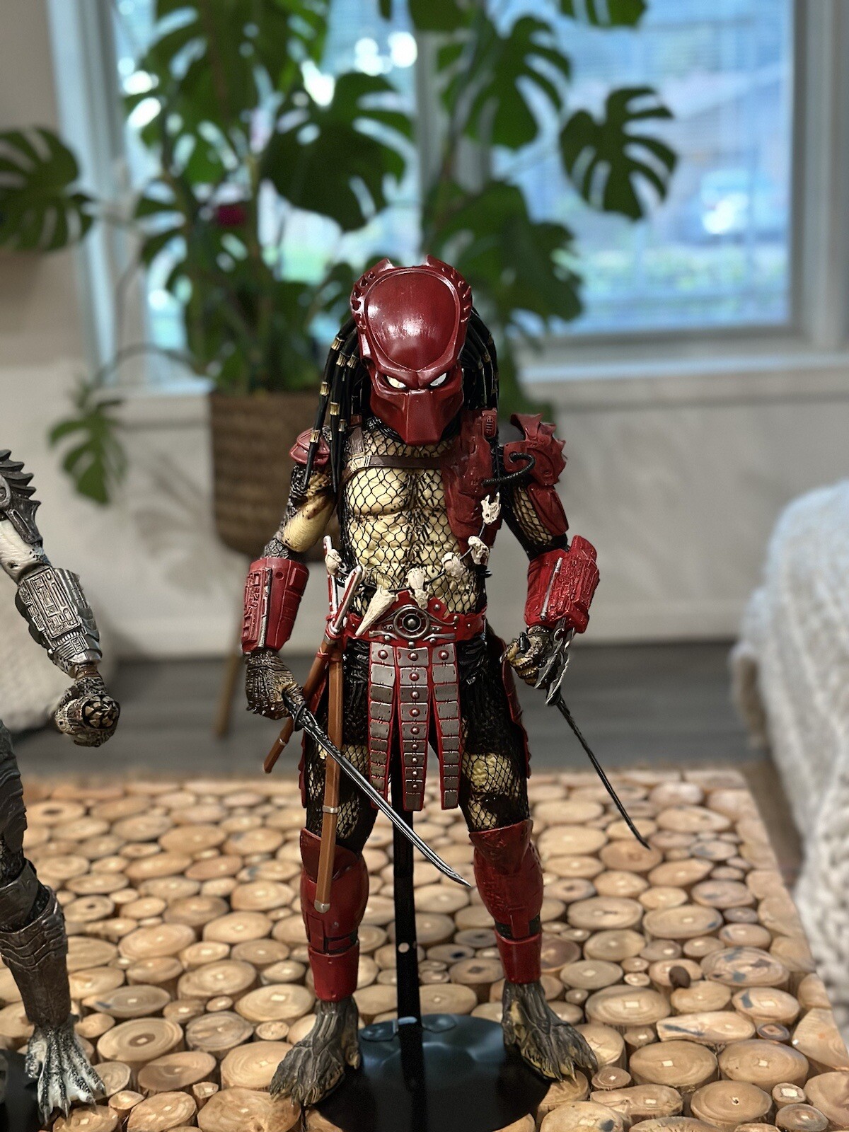 Custom 1/4 Wolf Predator Mask For Neca Jungle Hunter Predator – MADE TO ORDER