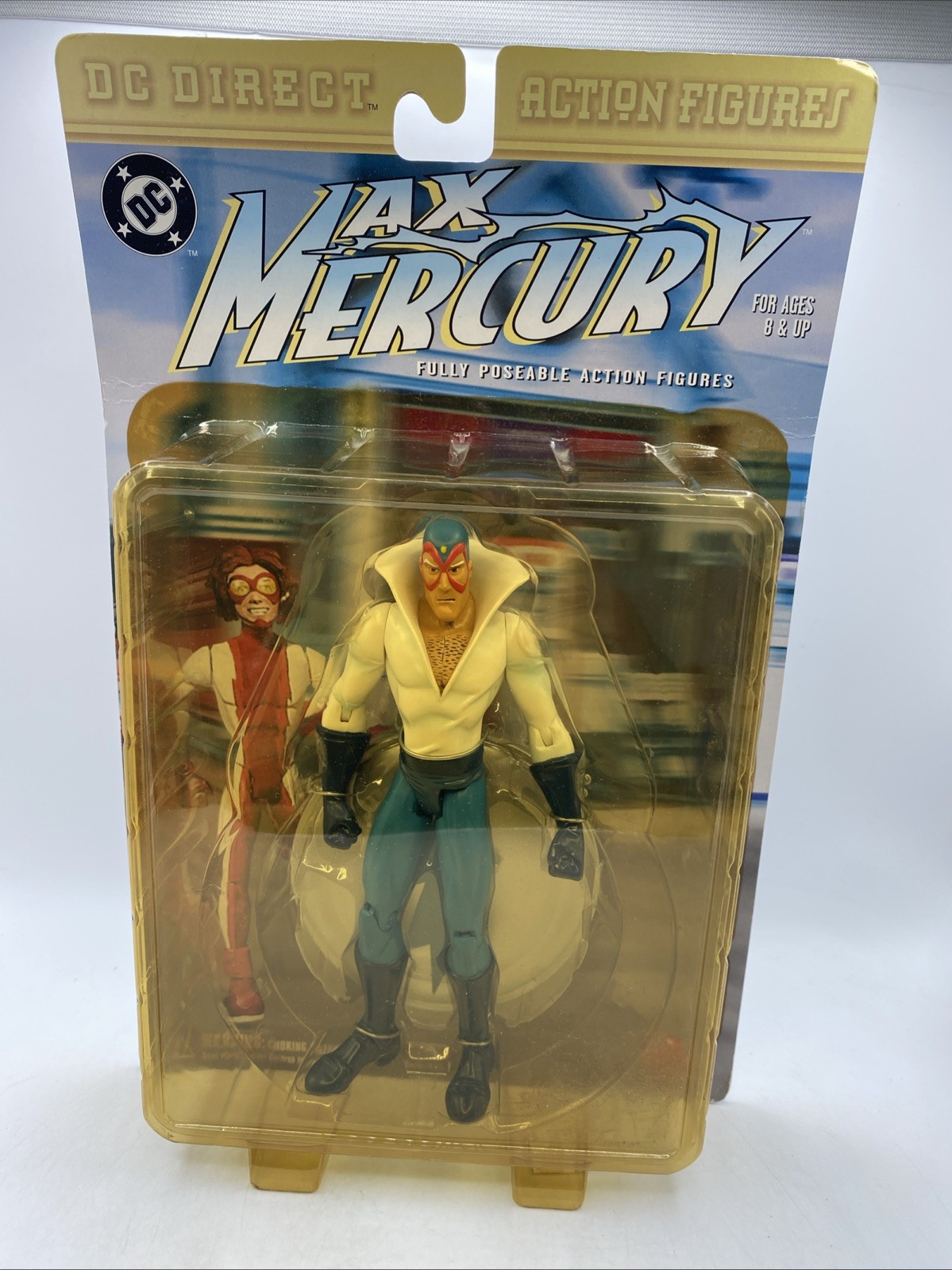 DC Direct Action FIgure Max Mercury New on Card