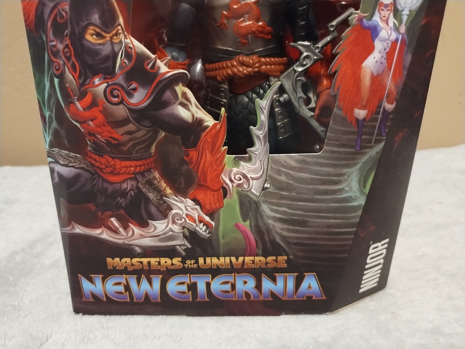 Mattel – Masters of the Universe New Eternia Ninjor Action Figure New Minty