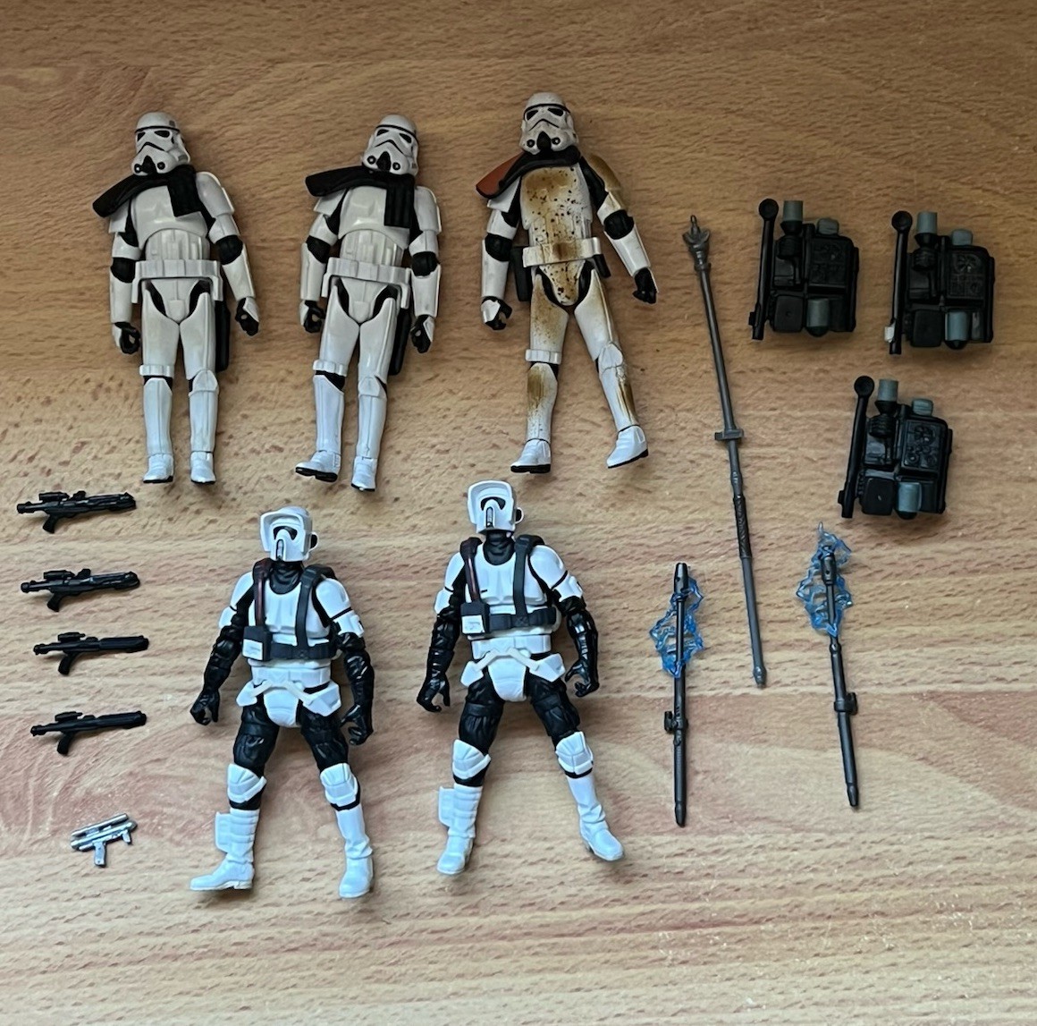Star Wars 1/18 Lot Imperial Trooper Loose