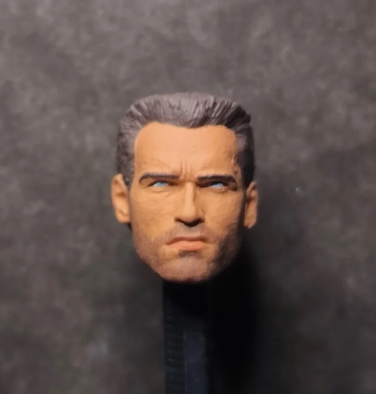 001 ARNOLD DUTCH – Custom resin head sculpt headcast mini