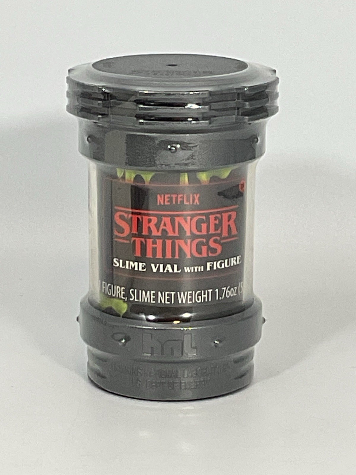 STRANGER THINGS SLIME VIAL WITH FIGURE 1.76 OZ NEW/SEALED