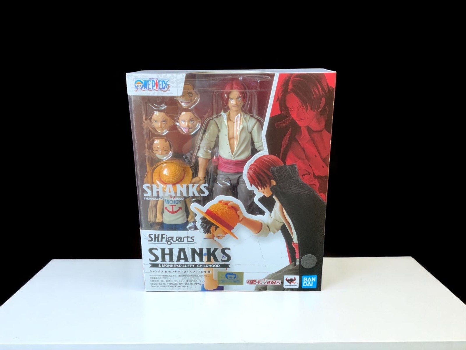 S.H.Figuarts One Piece Shanks & Monkey D. Luffy -Childhood- Figure BANDAI NAMCO